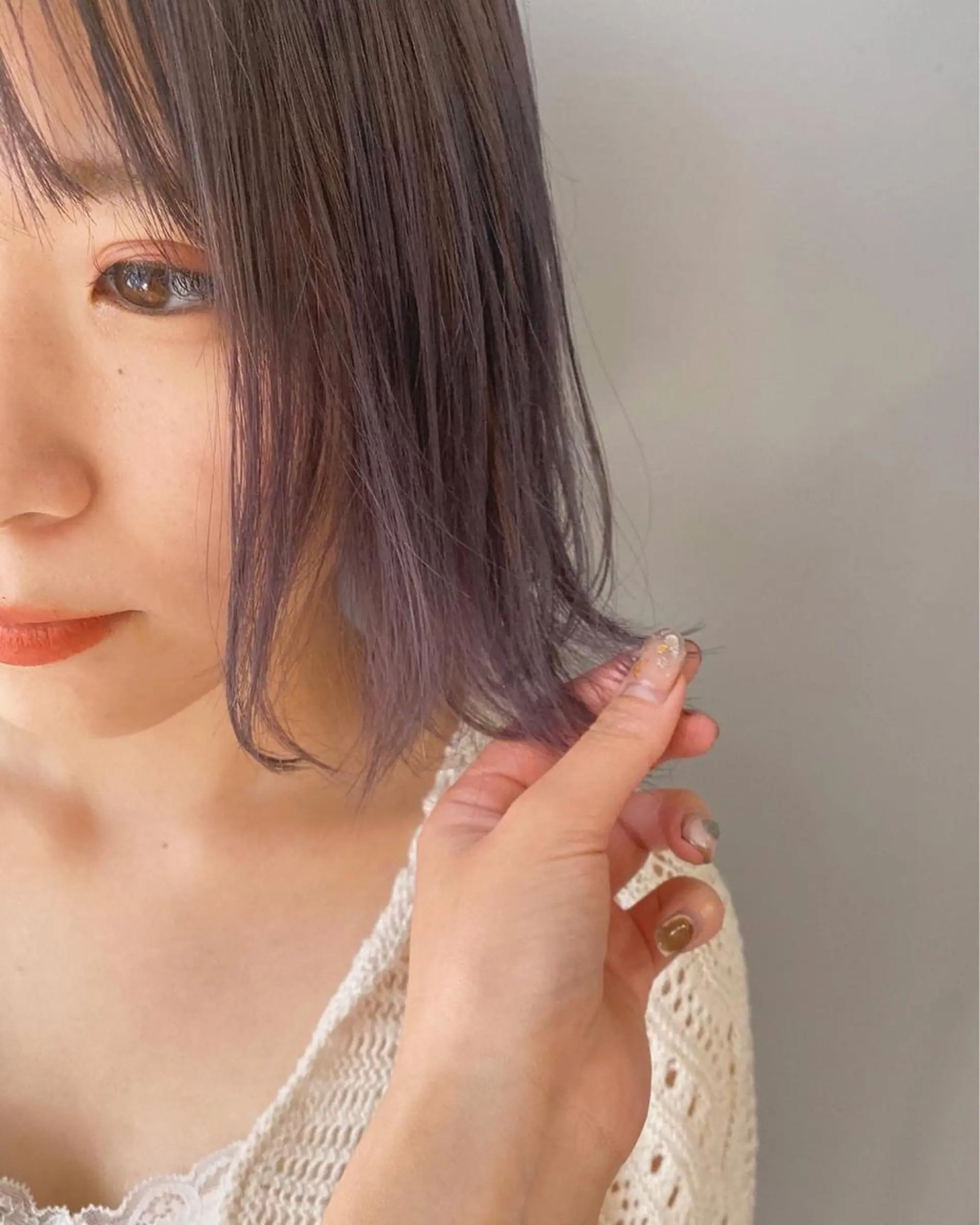 ショート カラー ヘアアレンジ ヘアカラー トリートメント lani ブリーチ /ダブルカラーのヘアスタイル