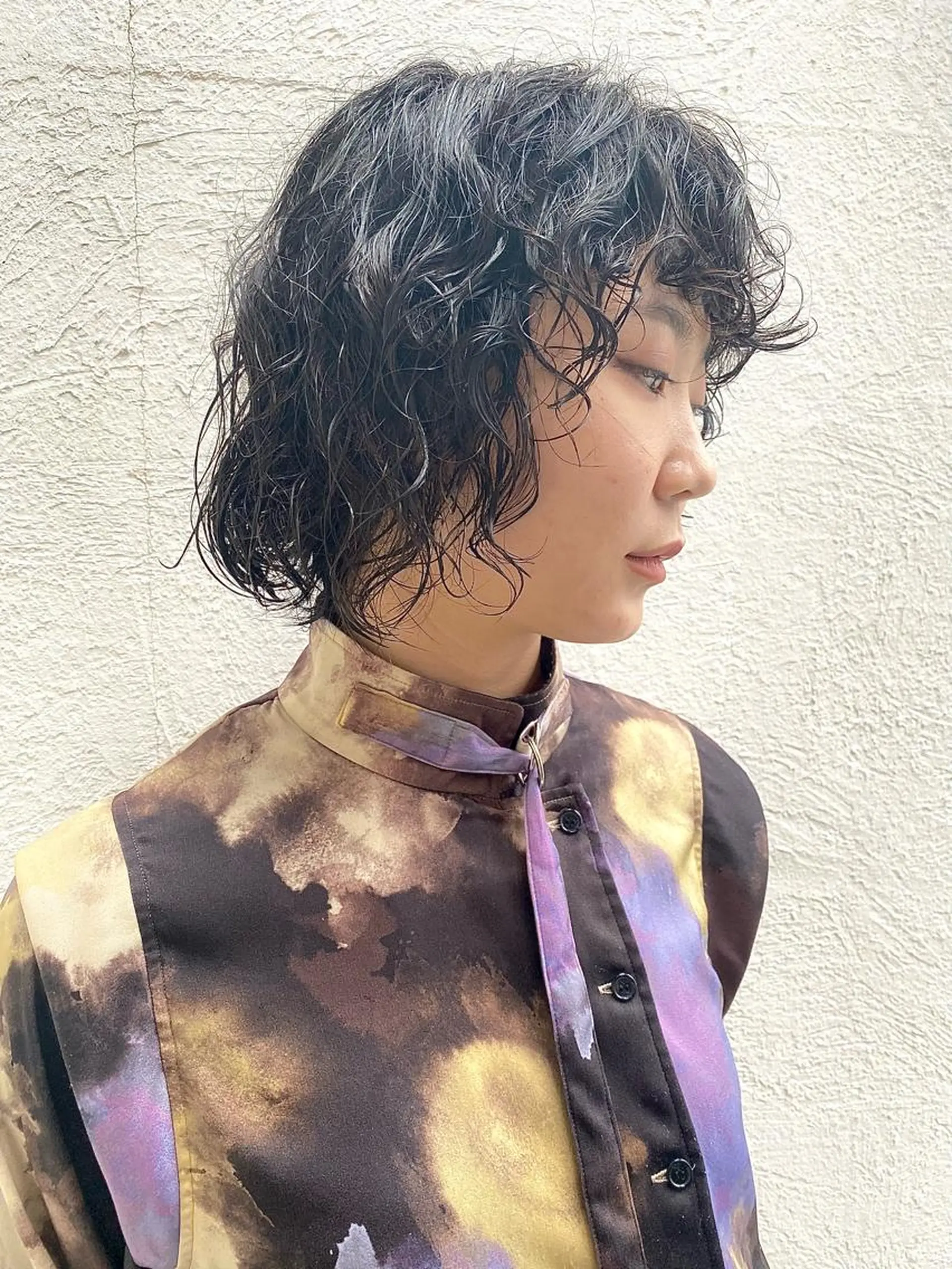 ショート パーマ レイヤー/パーマ /ウルフ/nabeのヘアスタイル