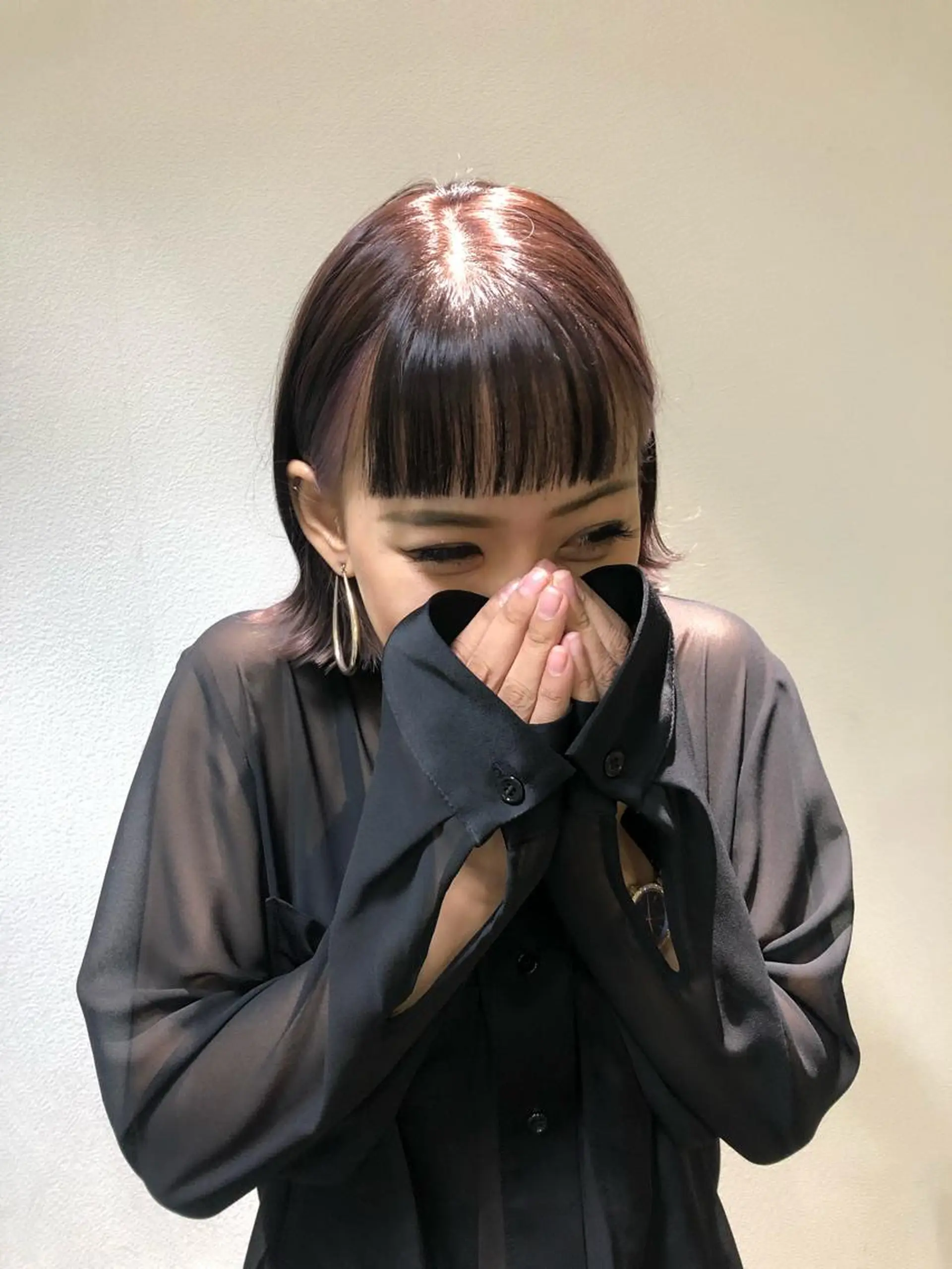 ショート ワイドバング ✨髪質改善ストレート ×ミニボブ✨萩原　翼のヘアスタイル