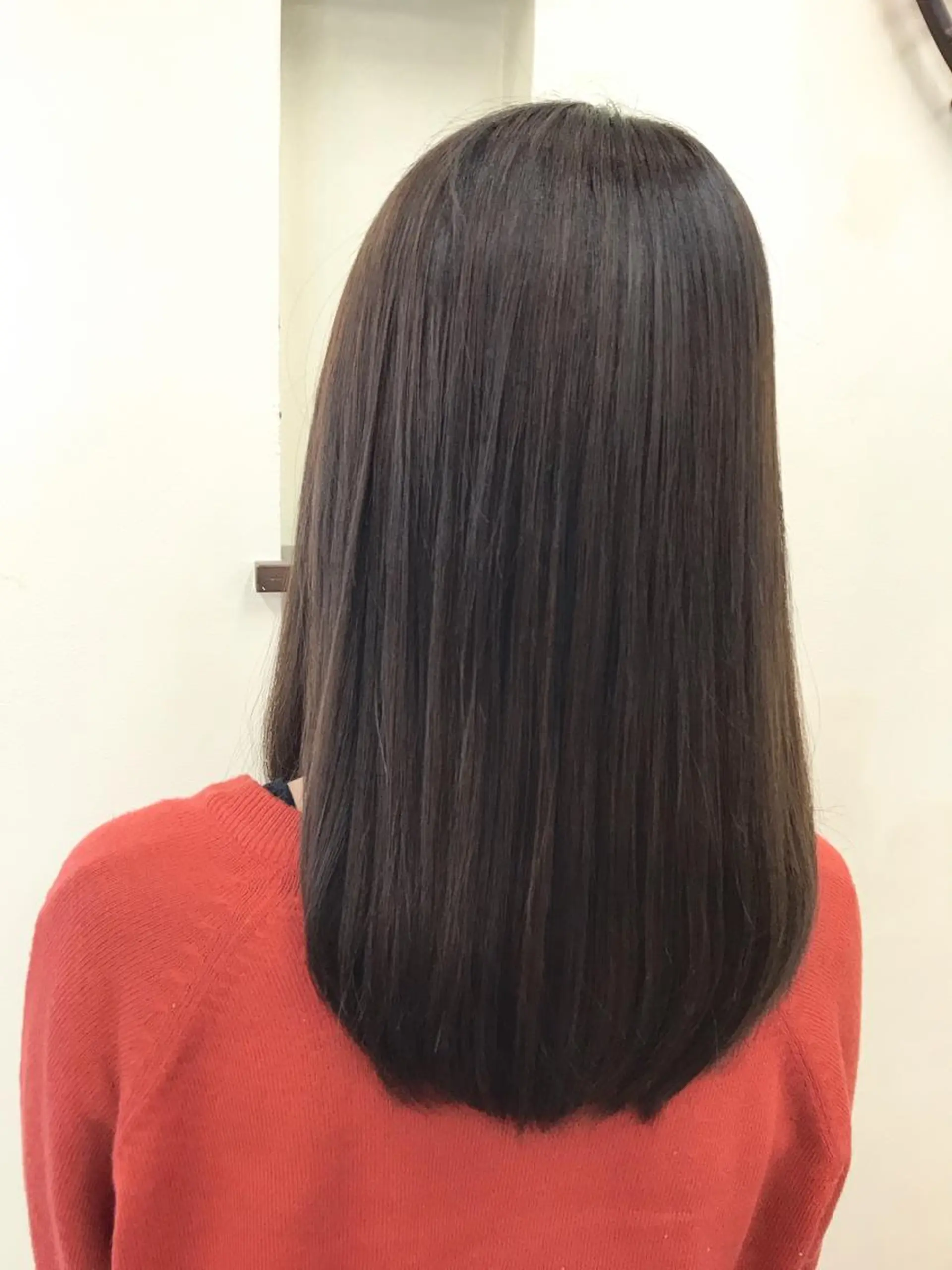 ロング パーマ カット 縮毛矯正 トリートメント ブリーチでもできる 縮毛矯正相原慎🌈のヘアスタイル