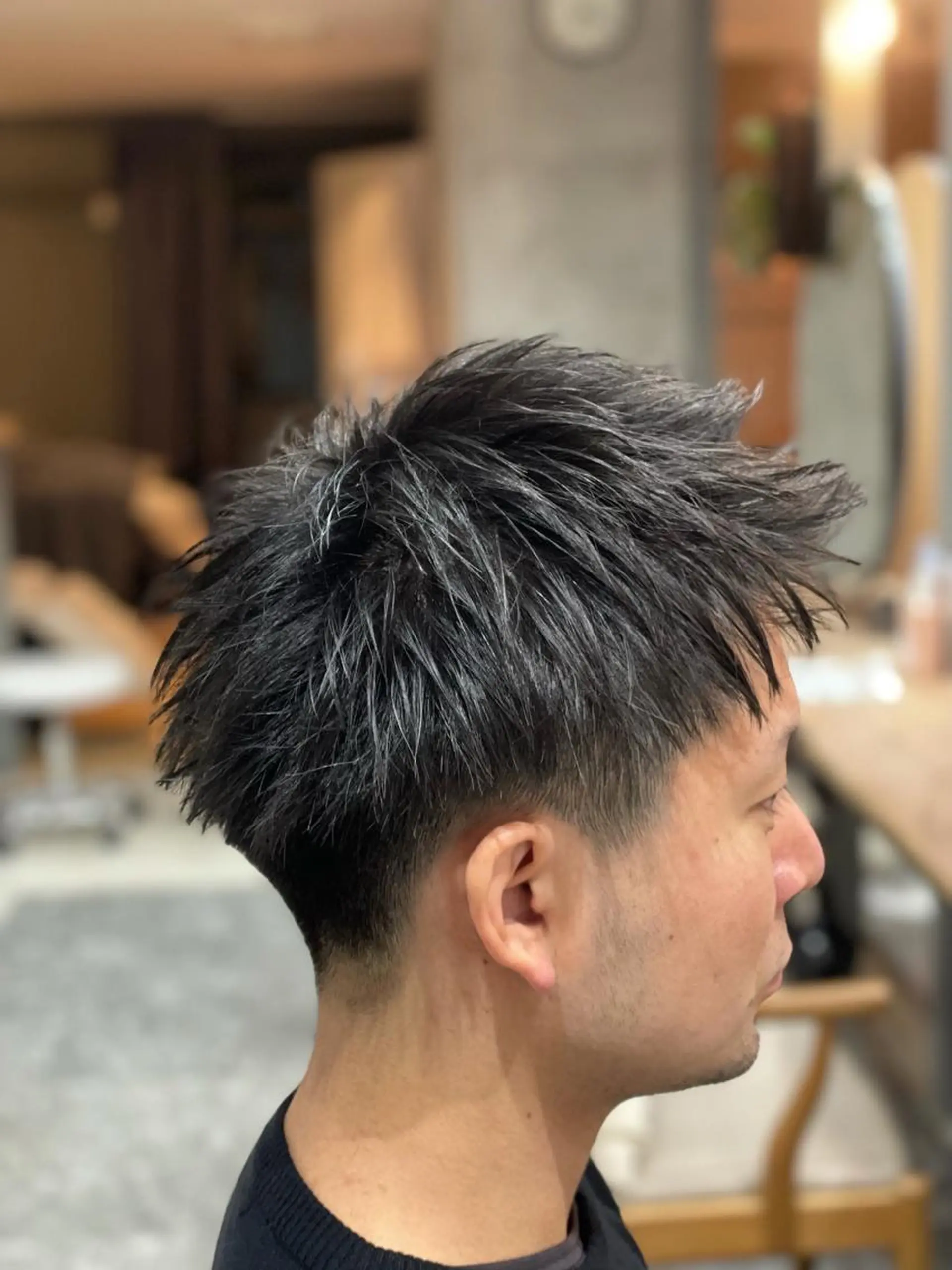 メンズ 刈り上げ カット 野間 祐哉のヘアスタイル