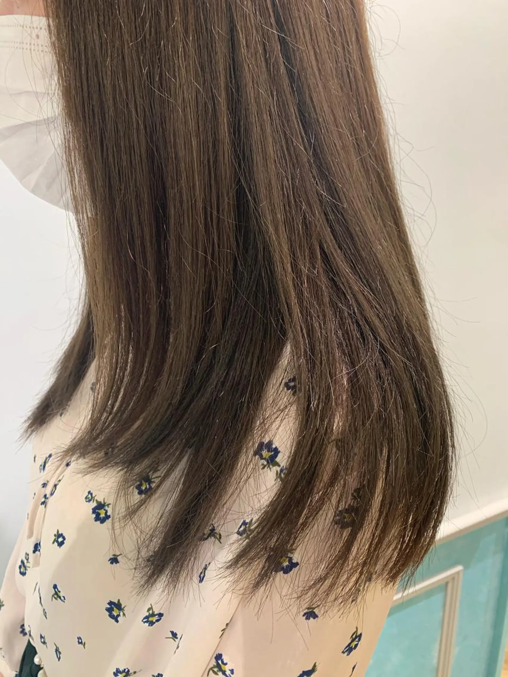 セミロング 林 飛夕也のヘアスタイル