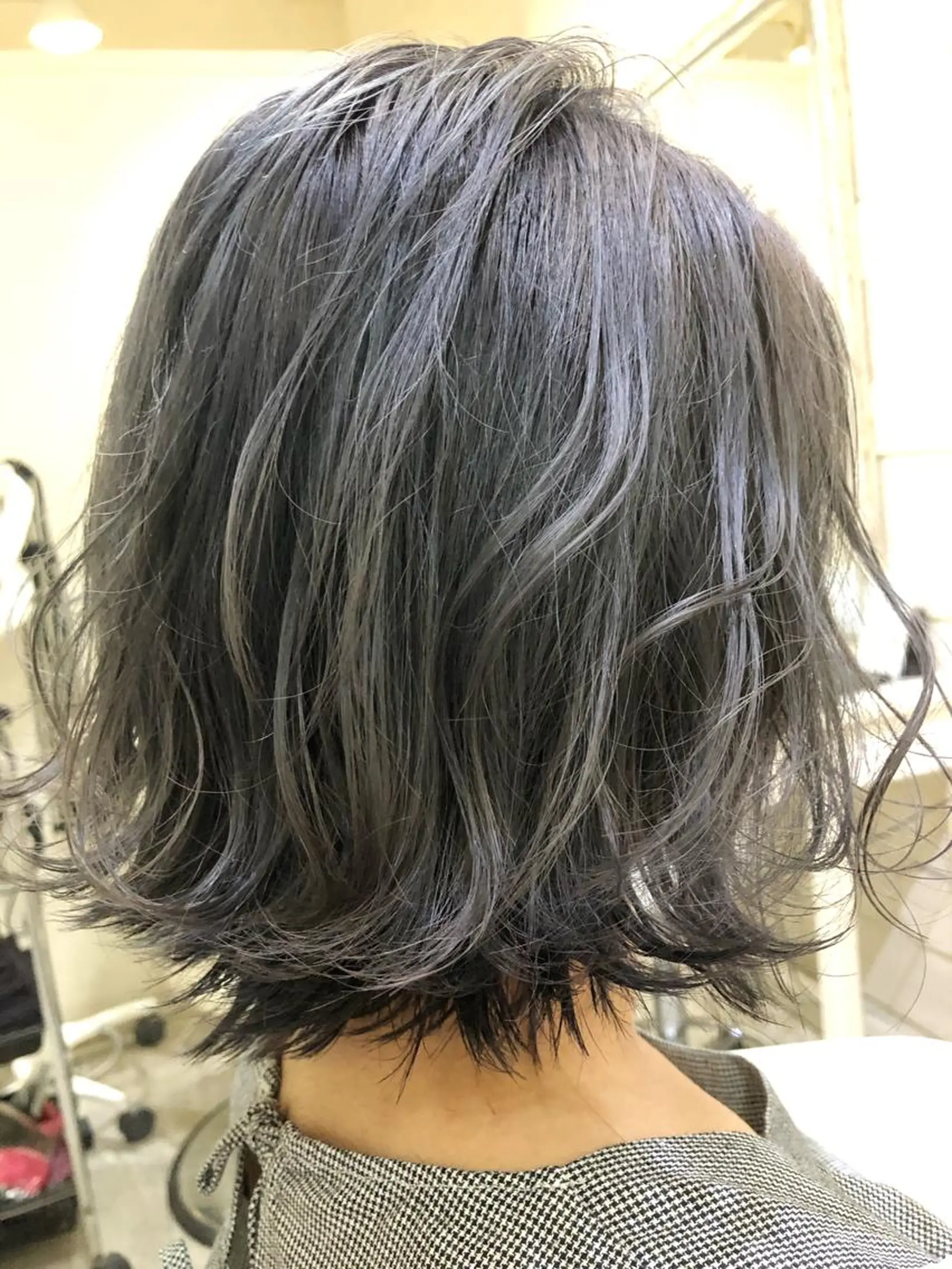 ミディアム カラー カラー職人 なかもと たつひろのヘアスタイル