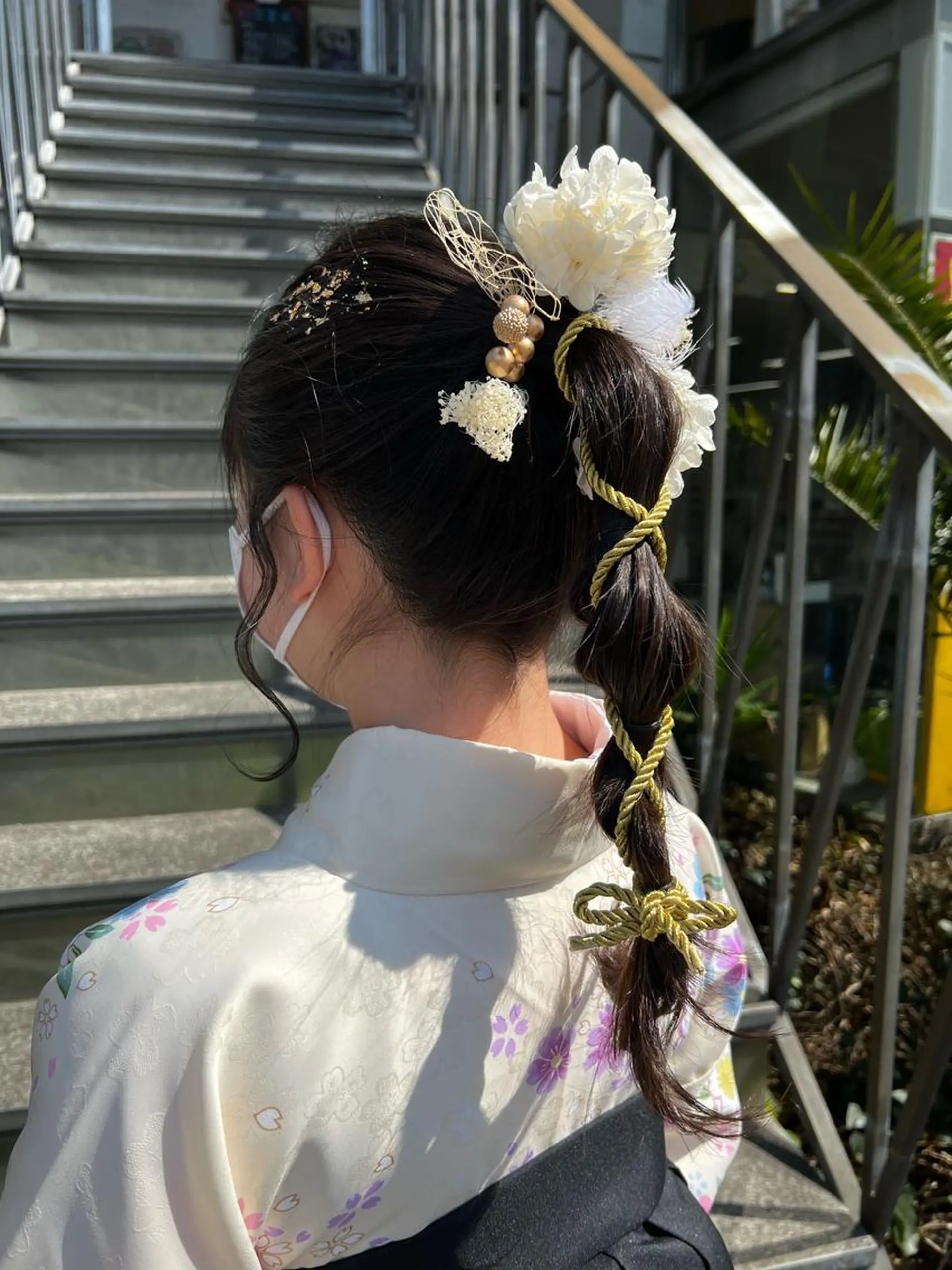 ヘアアレンジ 卒業式のヘアスタイル ながやま まいのヘアスタイル