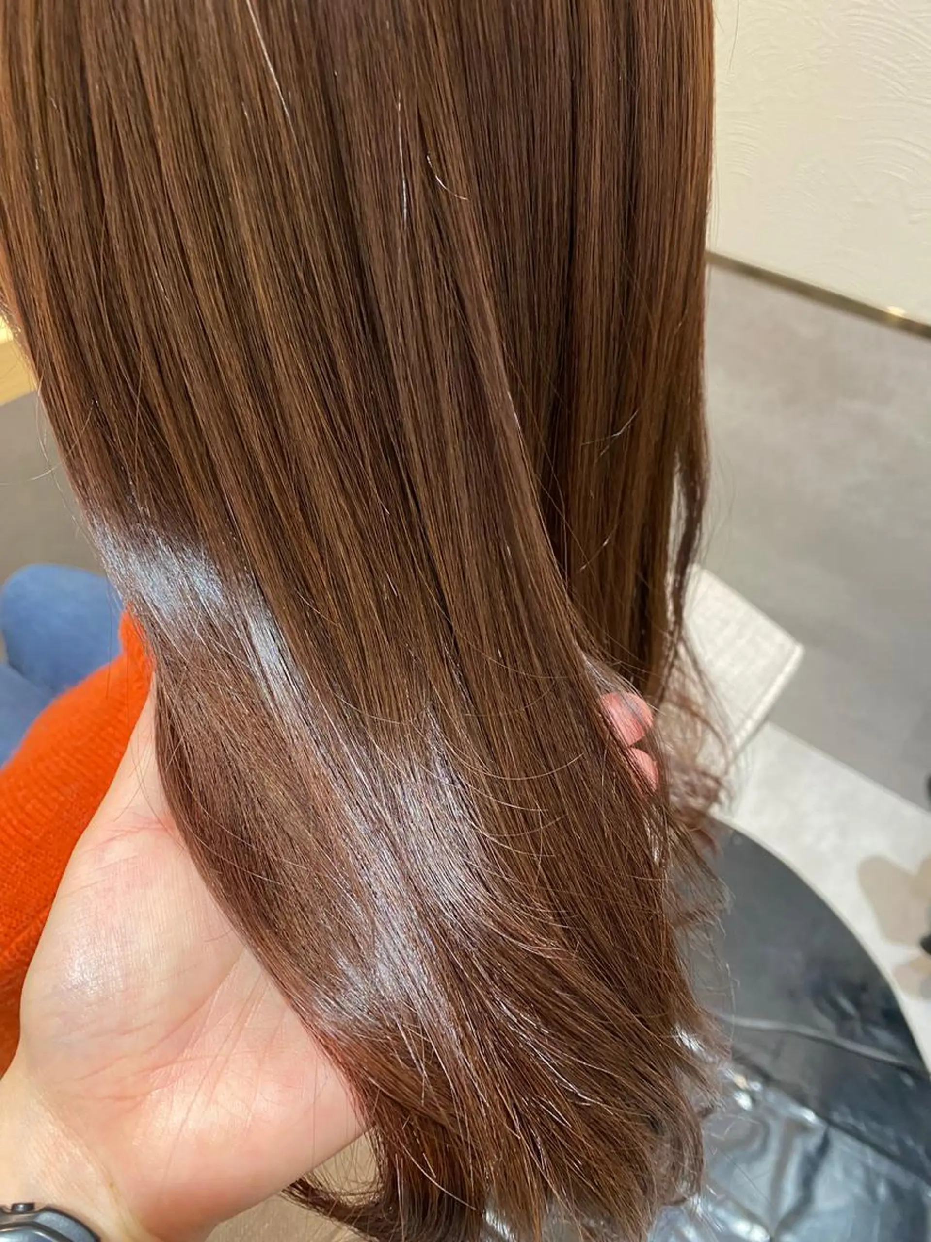 カラー やまぐち あやみのヘアスタイル