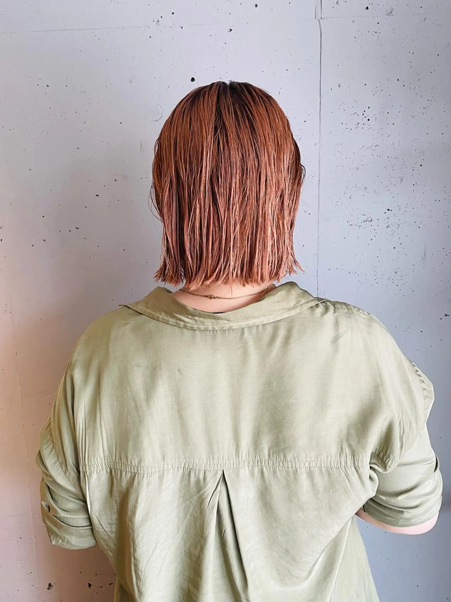 ミディアム カラー 東 みのりのヘアスタイル