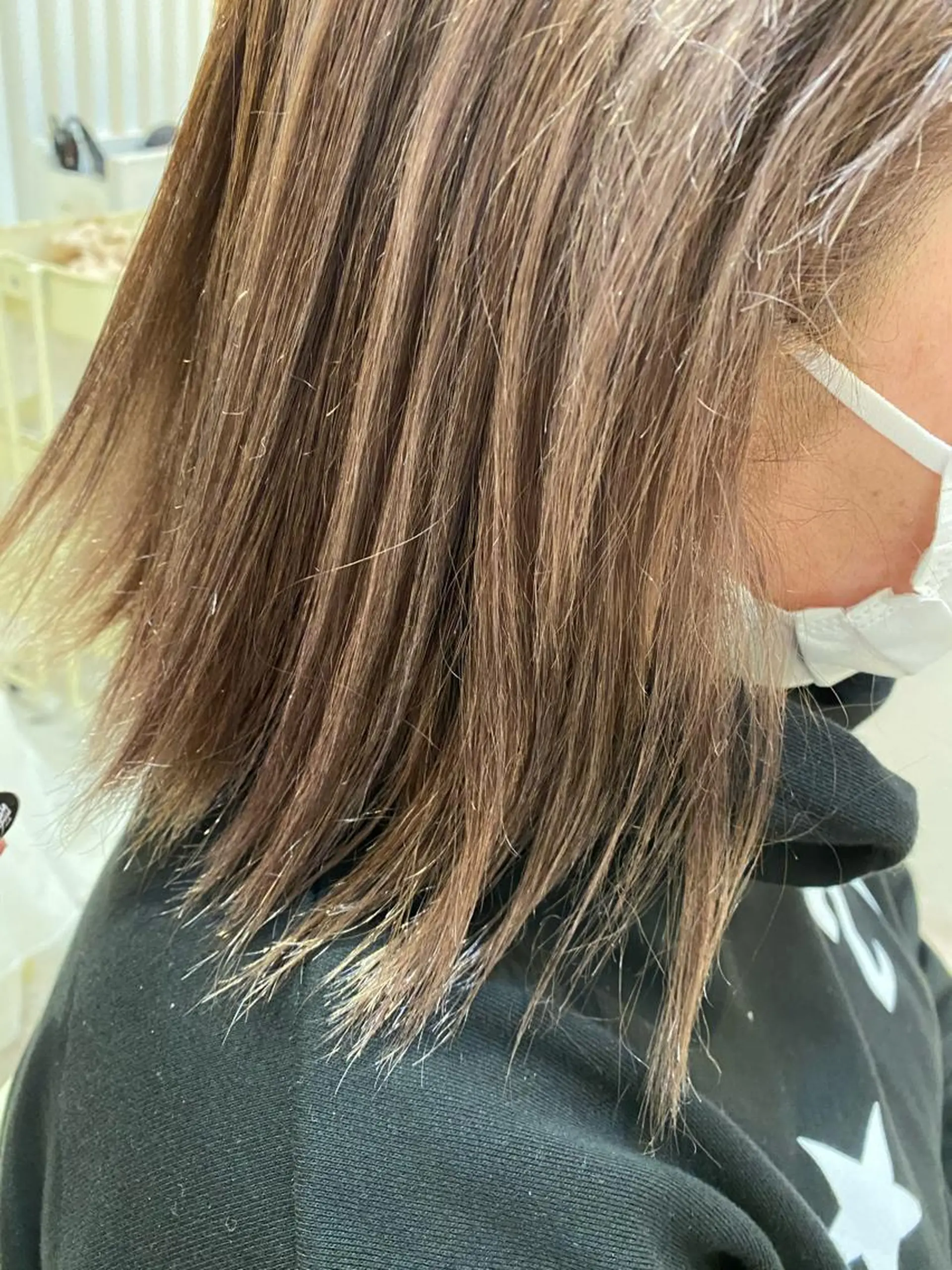 セミロング カラー Design Color🐰アユミのヘアスタイル