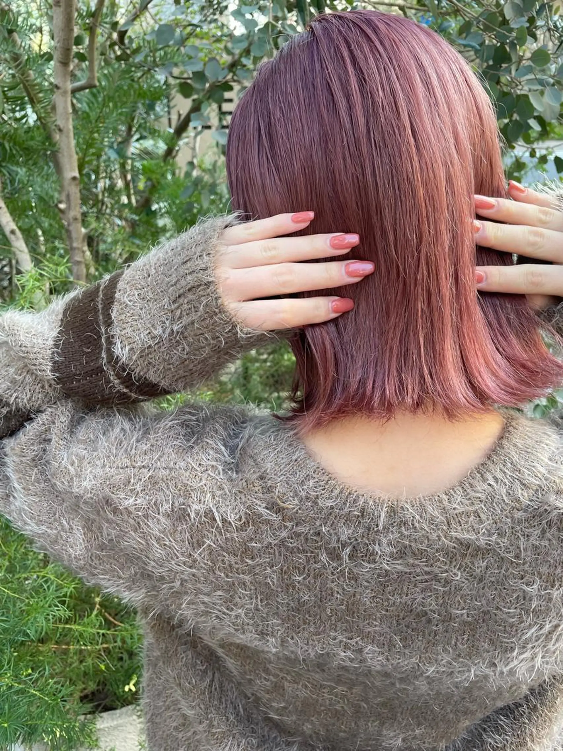 ミディアム カラー ハイトーンレイヤー 吉祥寺/nana🎀のヘアスタイル