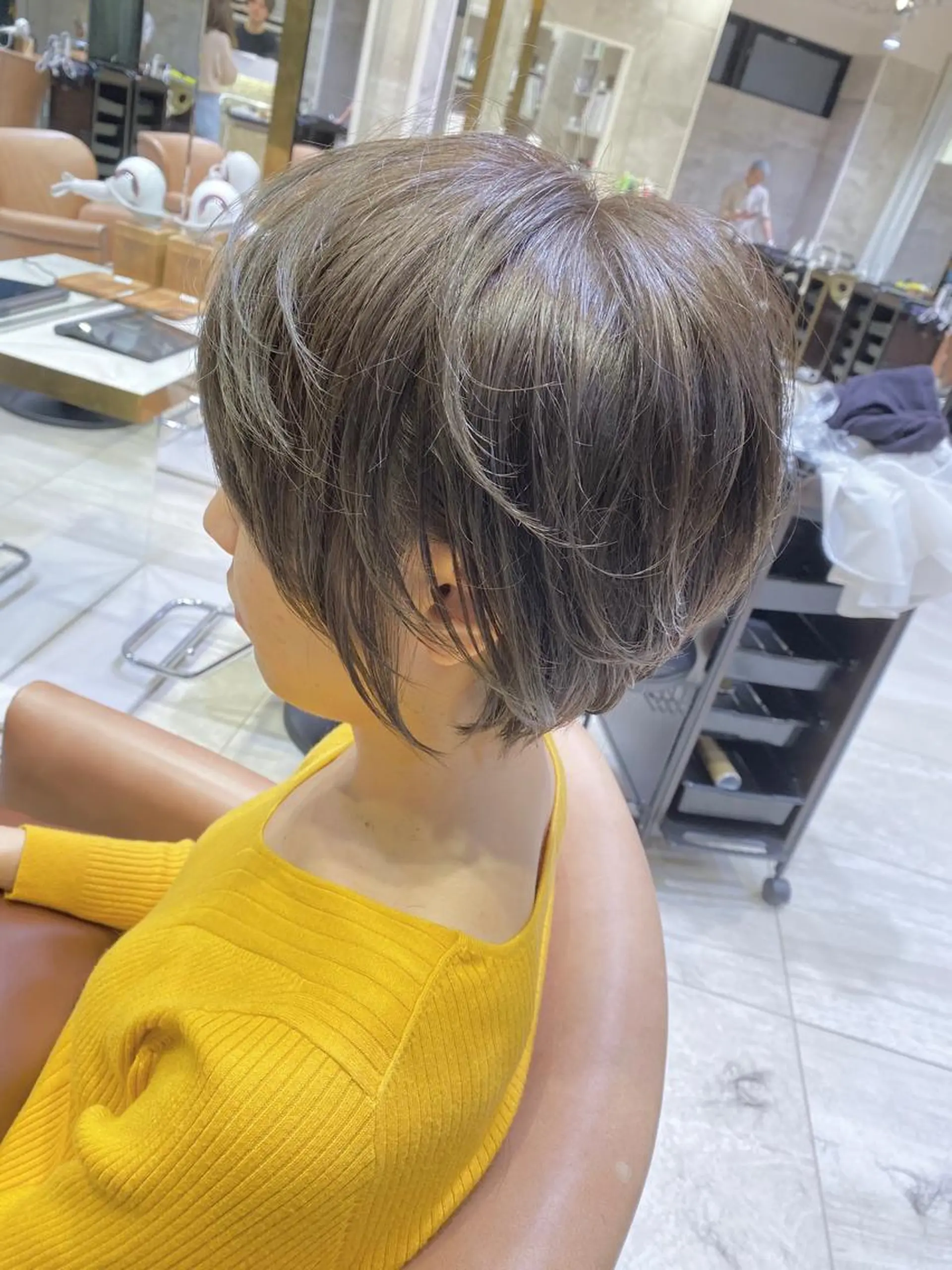 ショート カラー 🏳️‍🌈柴山 巴耶斗🏳️‍🌈のヘアスタイル