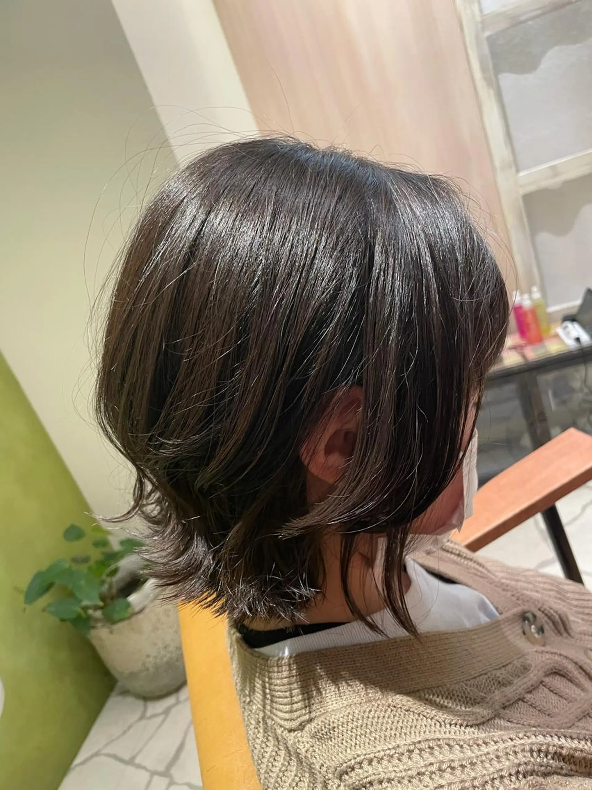 ミディアム ウルフカット 韓国風レイヤーカット 🇰🇷❕モカのヘアスタイル