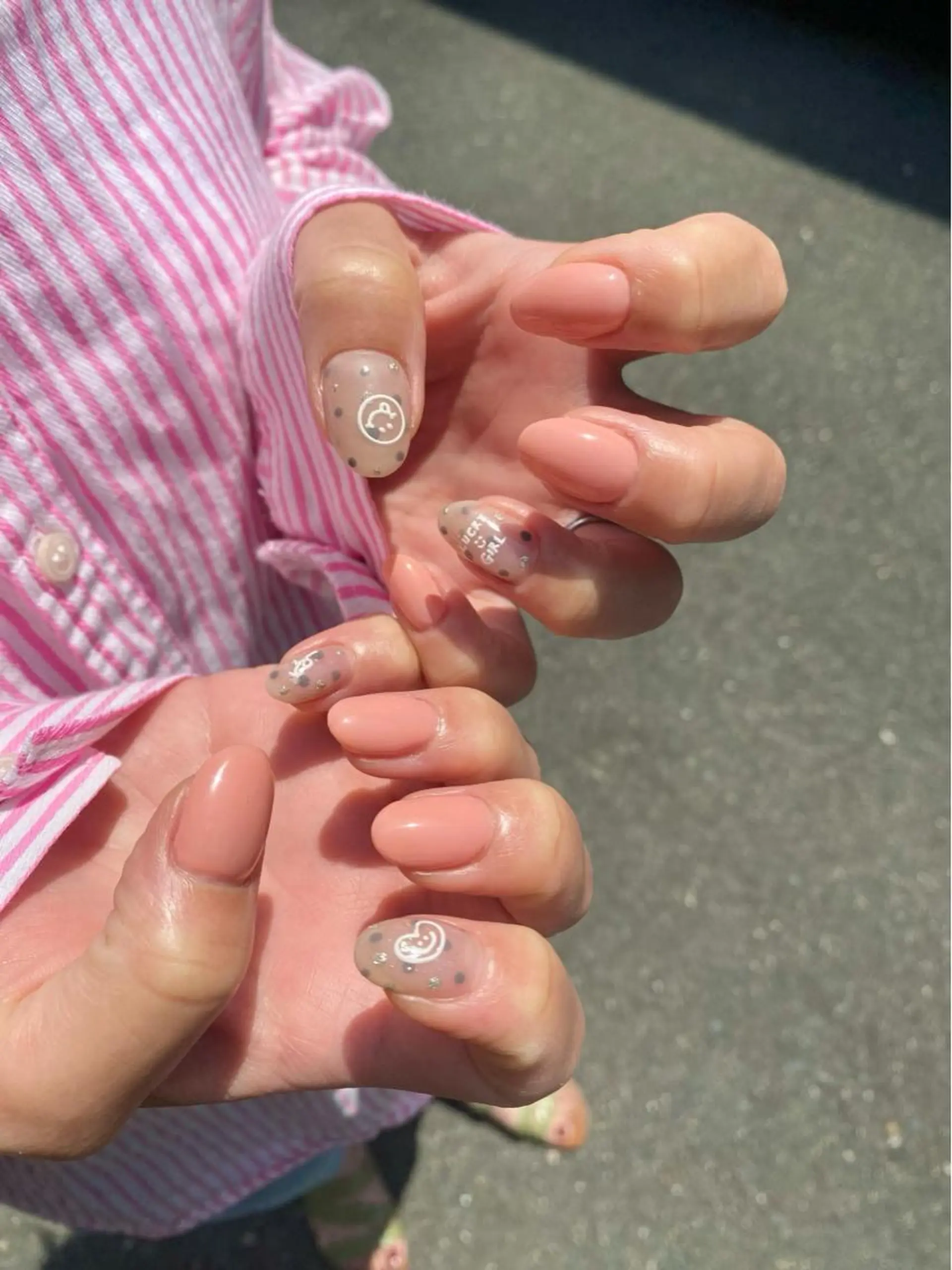 ミディアム ハンドネイル cattleya nailのネイルデザイン