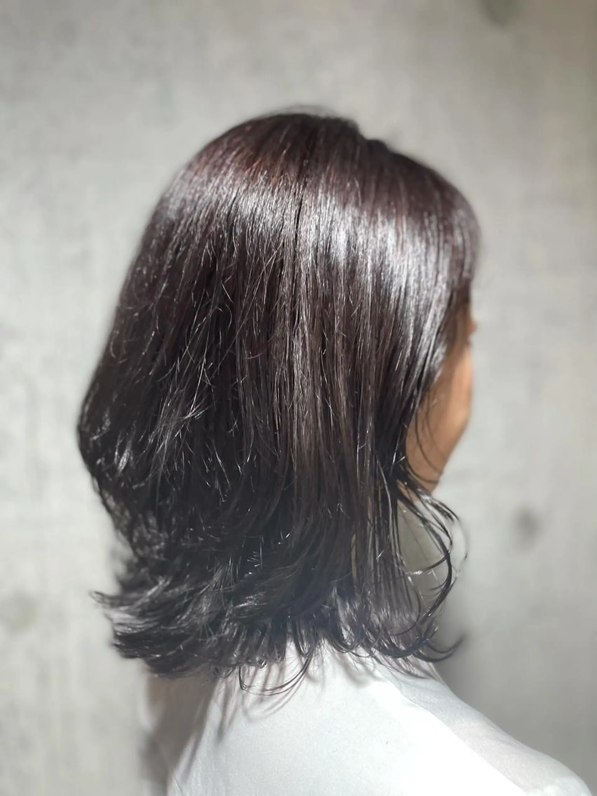 ミディアム ハイライト 髪質改善 韓国風ヘア トリートメント 吉川 舞雪のマツエク・マツパデザイン