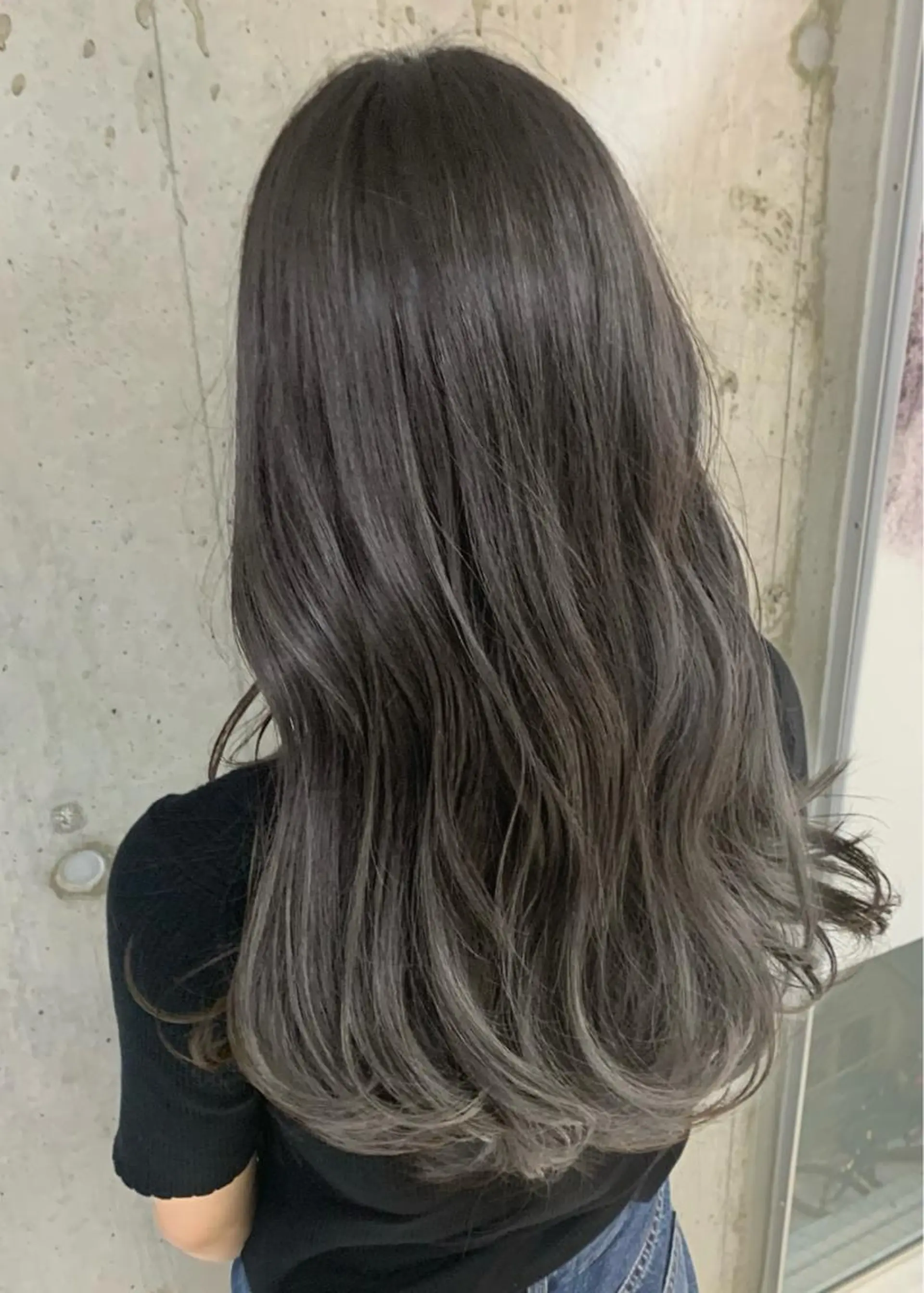 カラー ヘアカラー hoNua. 栄/透明感カラーのヘアスタイル