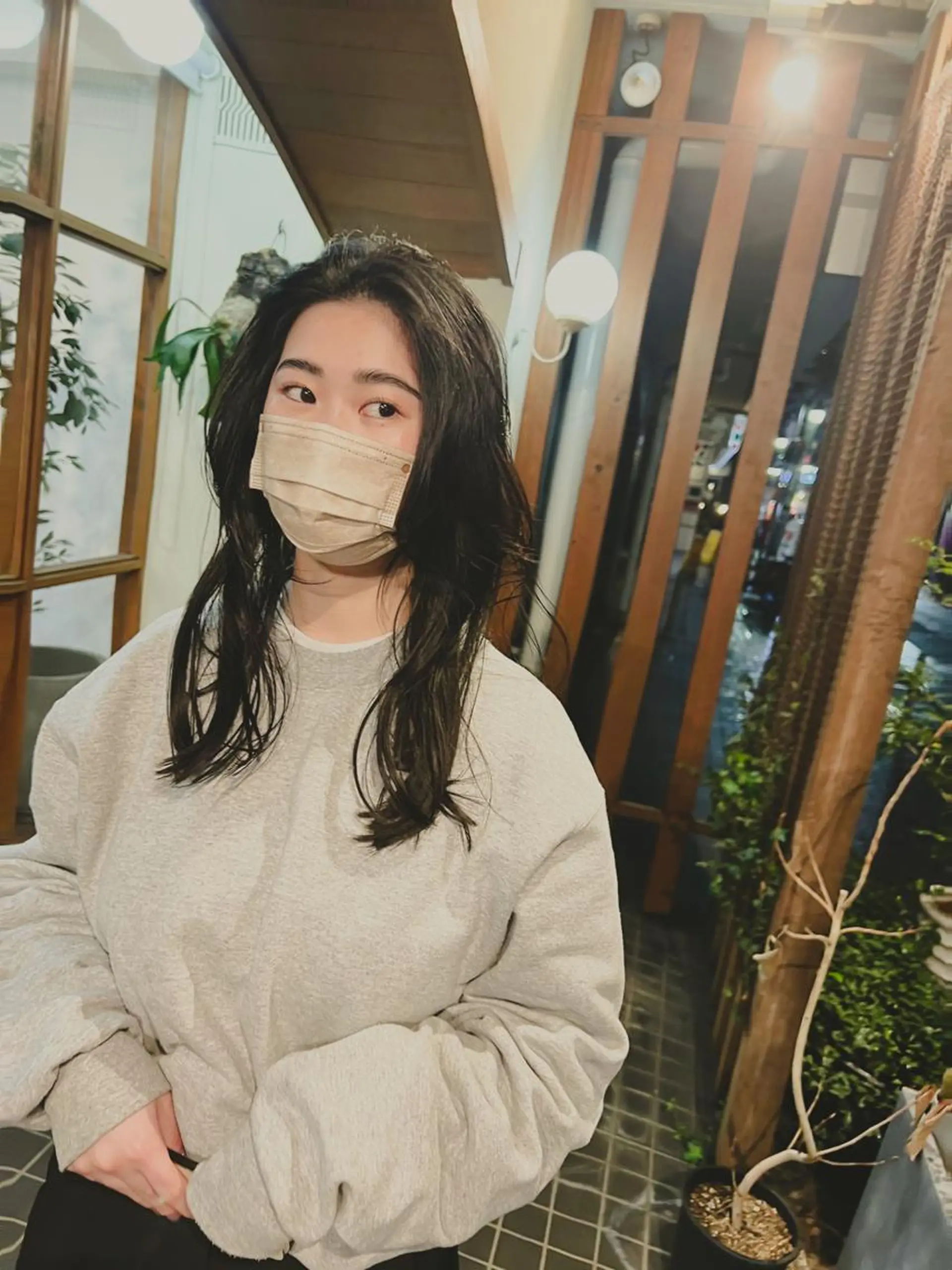 ロング パーマ つくばUtooe's 副店長　寺沢颯のヘアスタイル