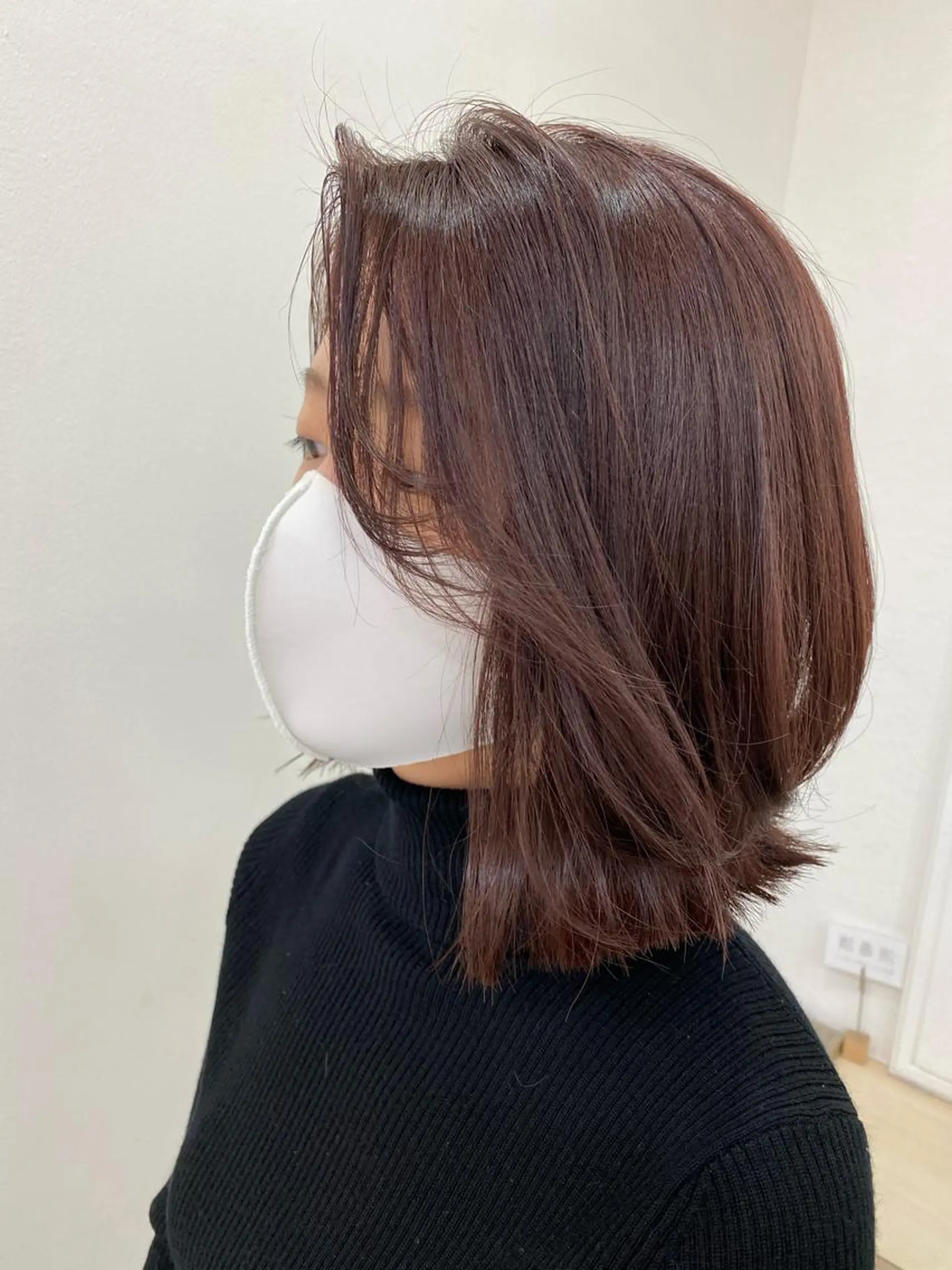 ミディアム カラー カット ヘアカラー トリートメント ヘアセット 🌼上水流 彩乃🌼のヘアスタイル