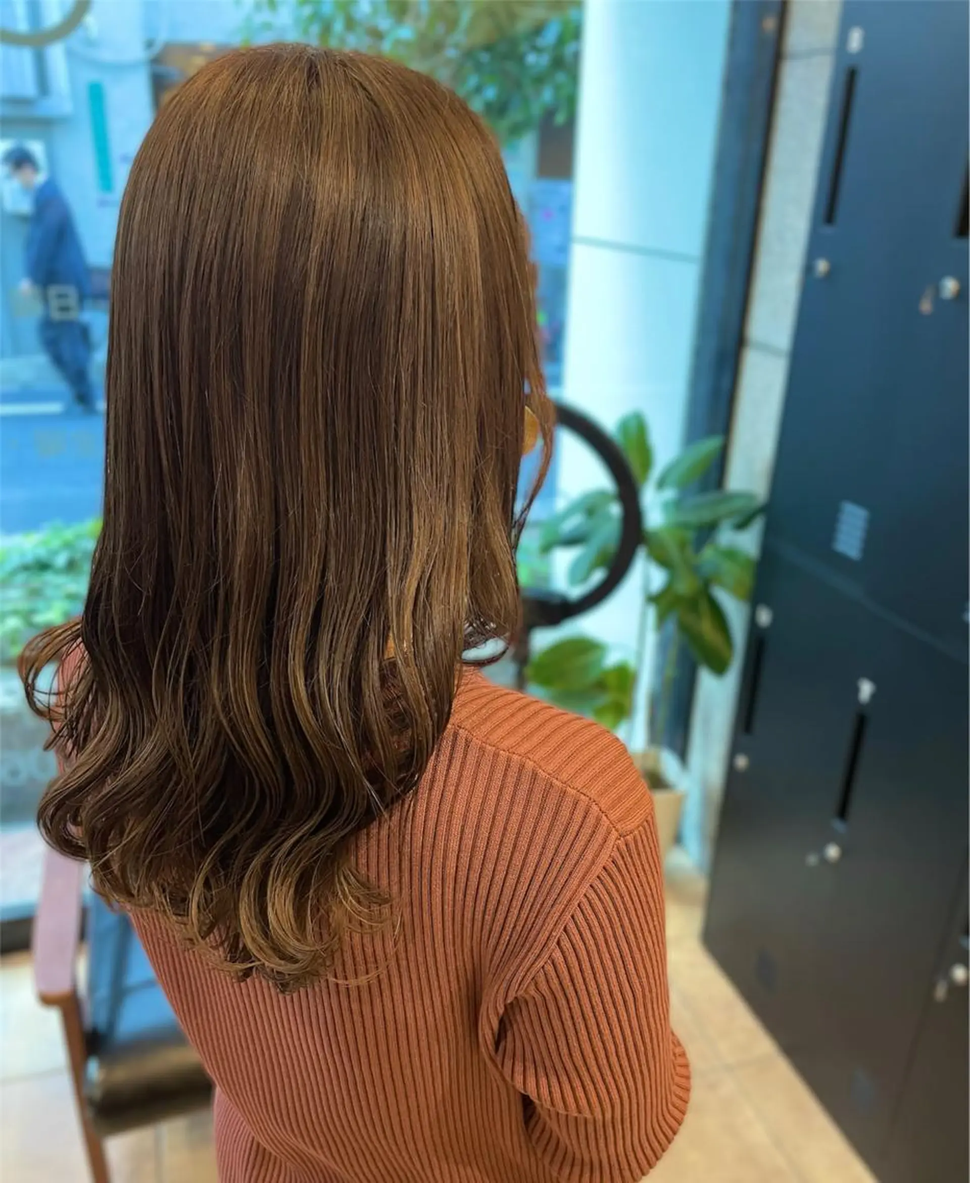 ロング カラー ベージュカラー ACTION心斎橋店 Lisaのヘアスタイル