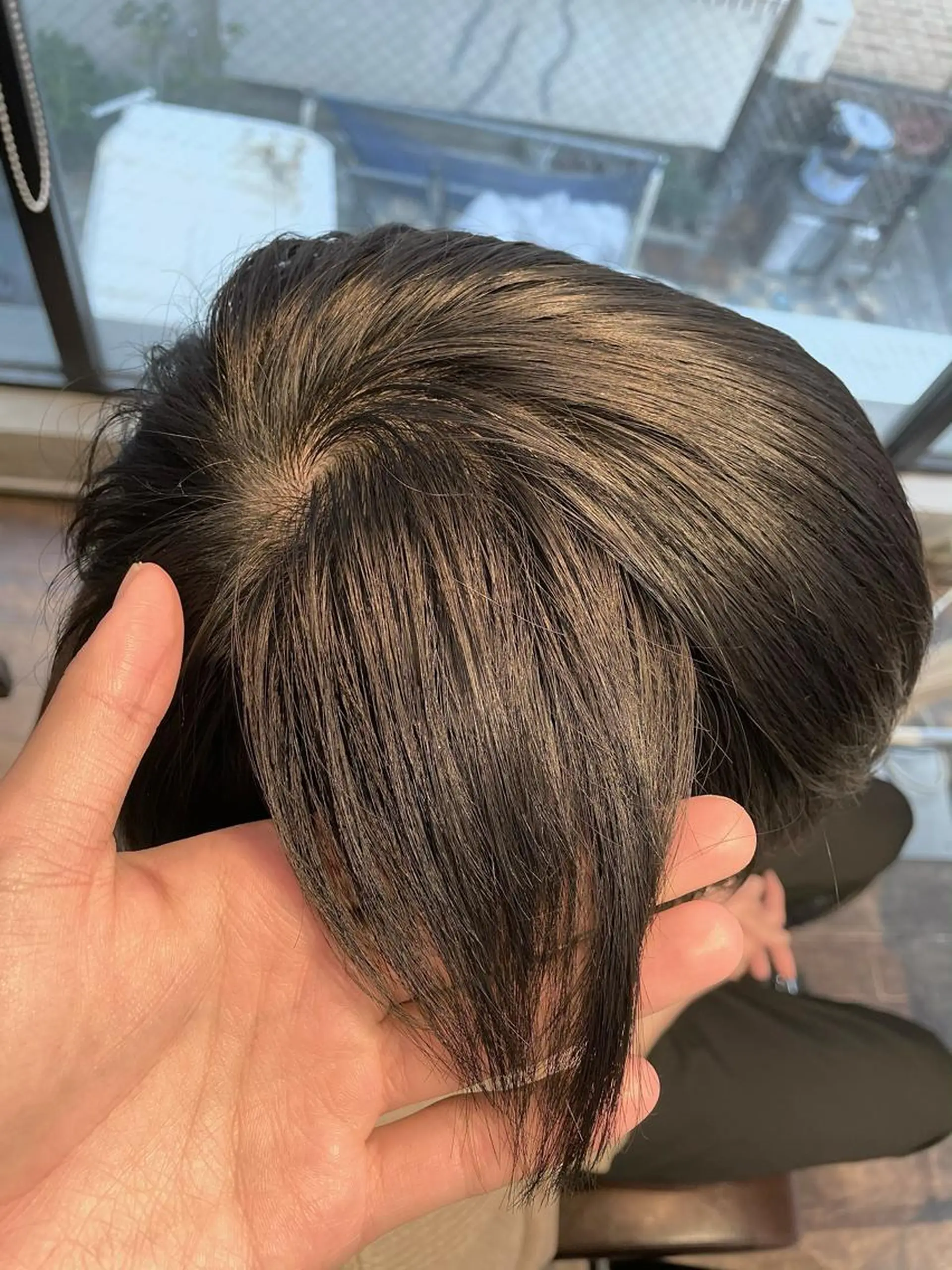 カラー メンズ 黒髪 カット ヘアカラー HIKARI メンズ満足度No.1のヘアスタイル