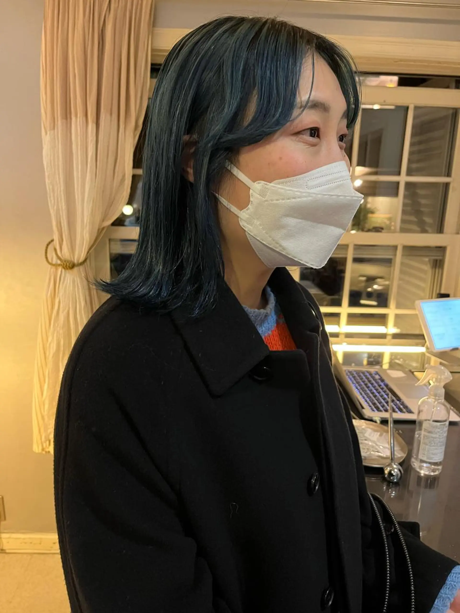 ミディアム カラー NOUN所属・eri kinjoのヘアスタイル