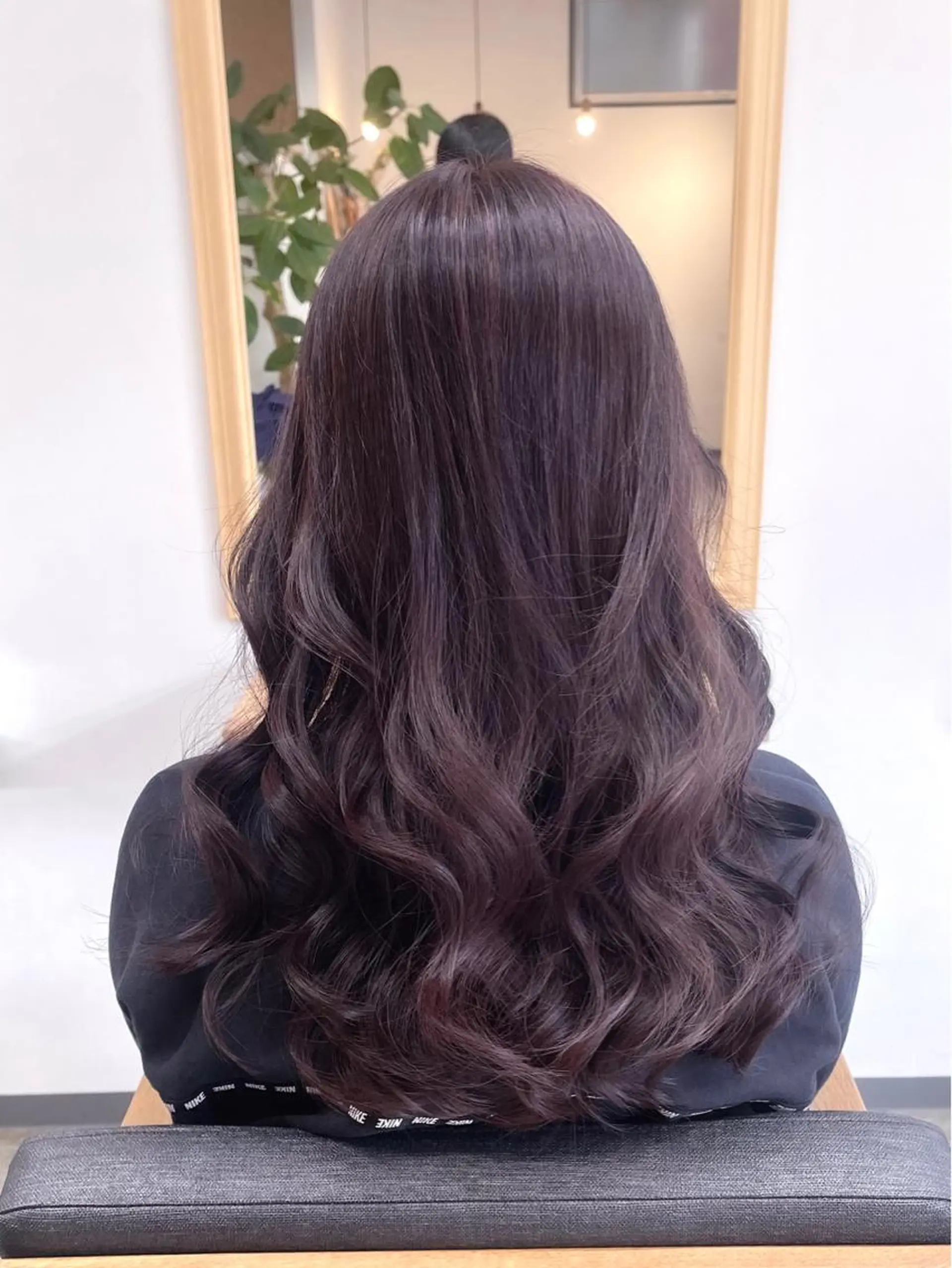 セミロング ラベンダーブラウン ハイライト THE DAY 木村　敏之のヘアスタイル