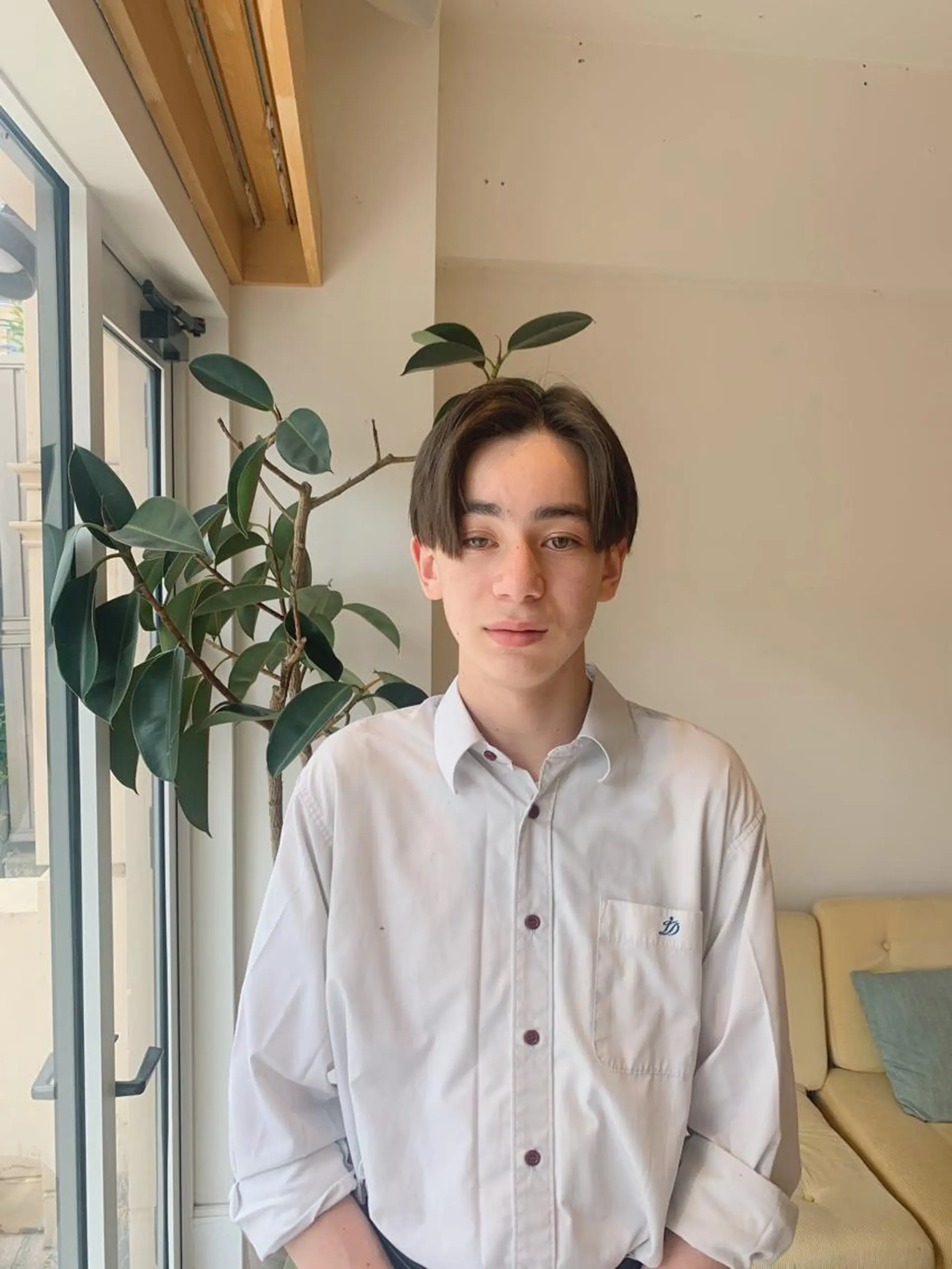 ミディアム カラー メンズ カット ヘアカラー 🌿パーマ大好評 メンズ特化🌿ワタルのヘアスタイル