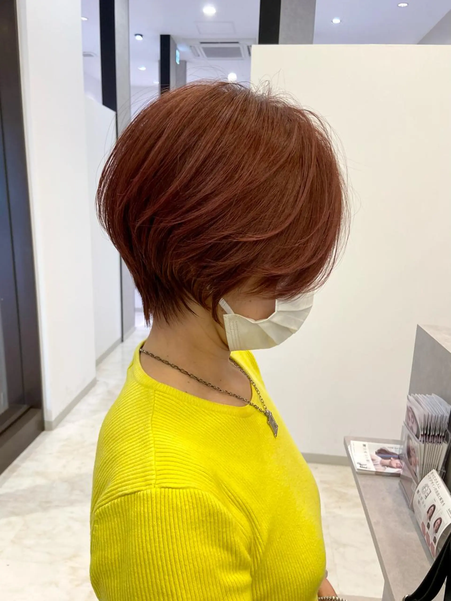ショート カット ヘアカラー 廣庭 勇人のヘアスタイル