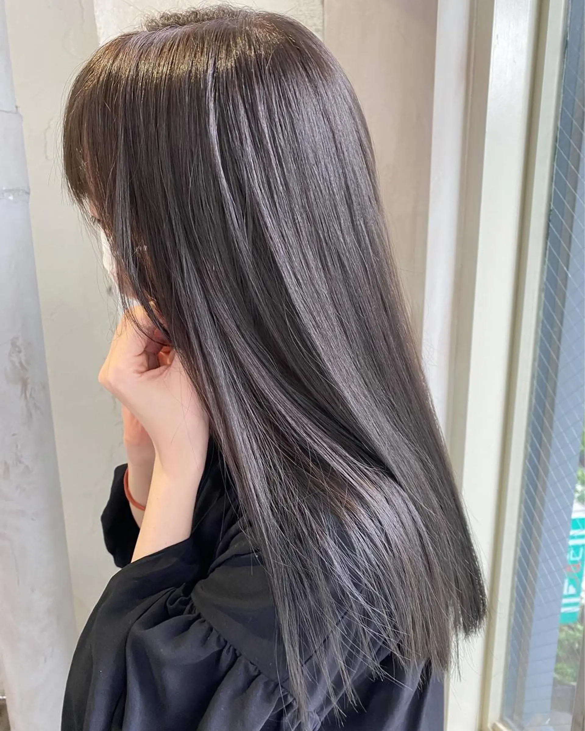 セミロング カラー グレージュ イルミナカラー ヘアカラー ミニモお気に入り数 No.1宍戸雄弥のヘアスタイル