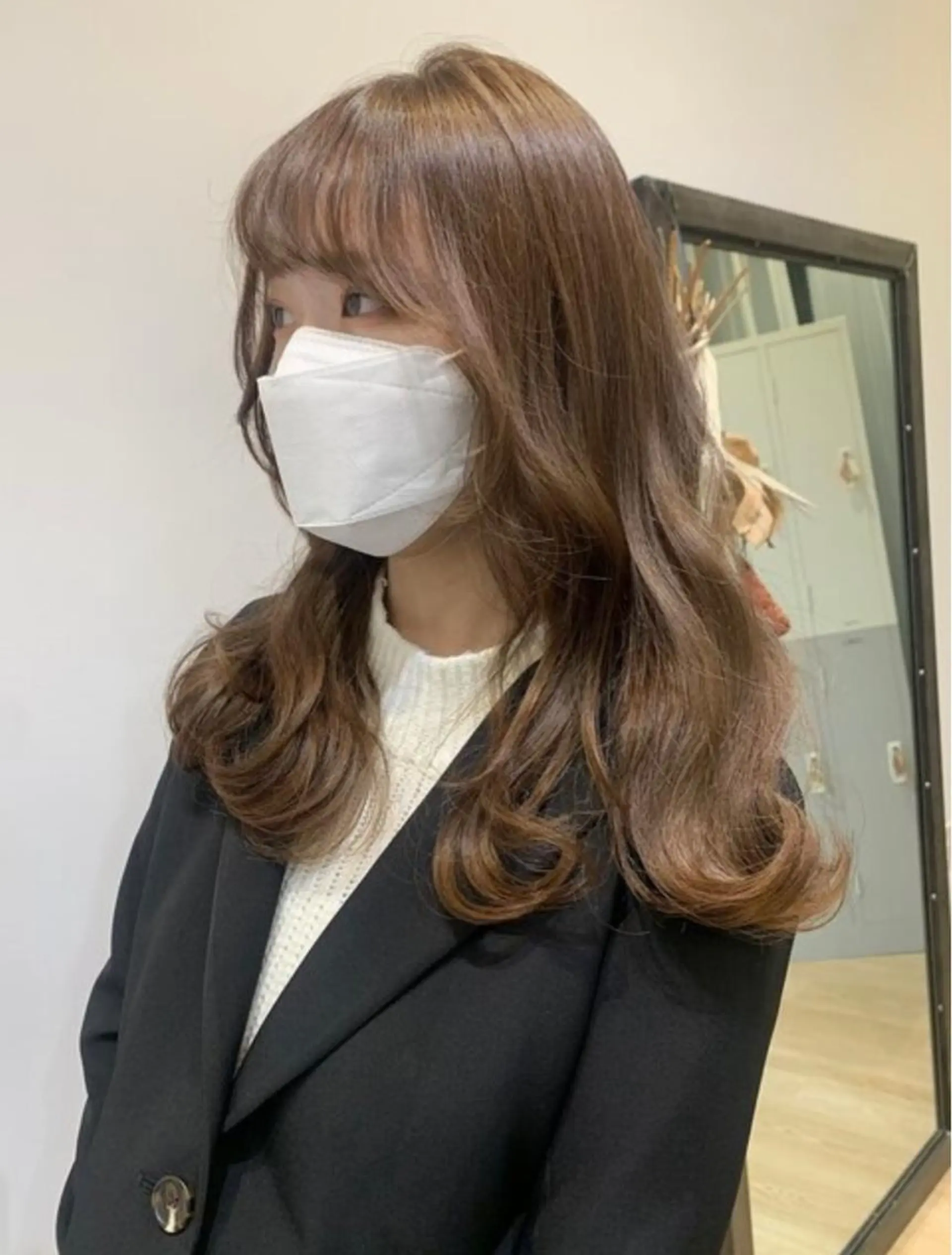 ロング ヘアカラー トリートメント 梅田/髪質改善× 艶カラー💎miyuのヘアスタイル