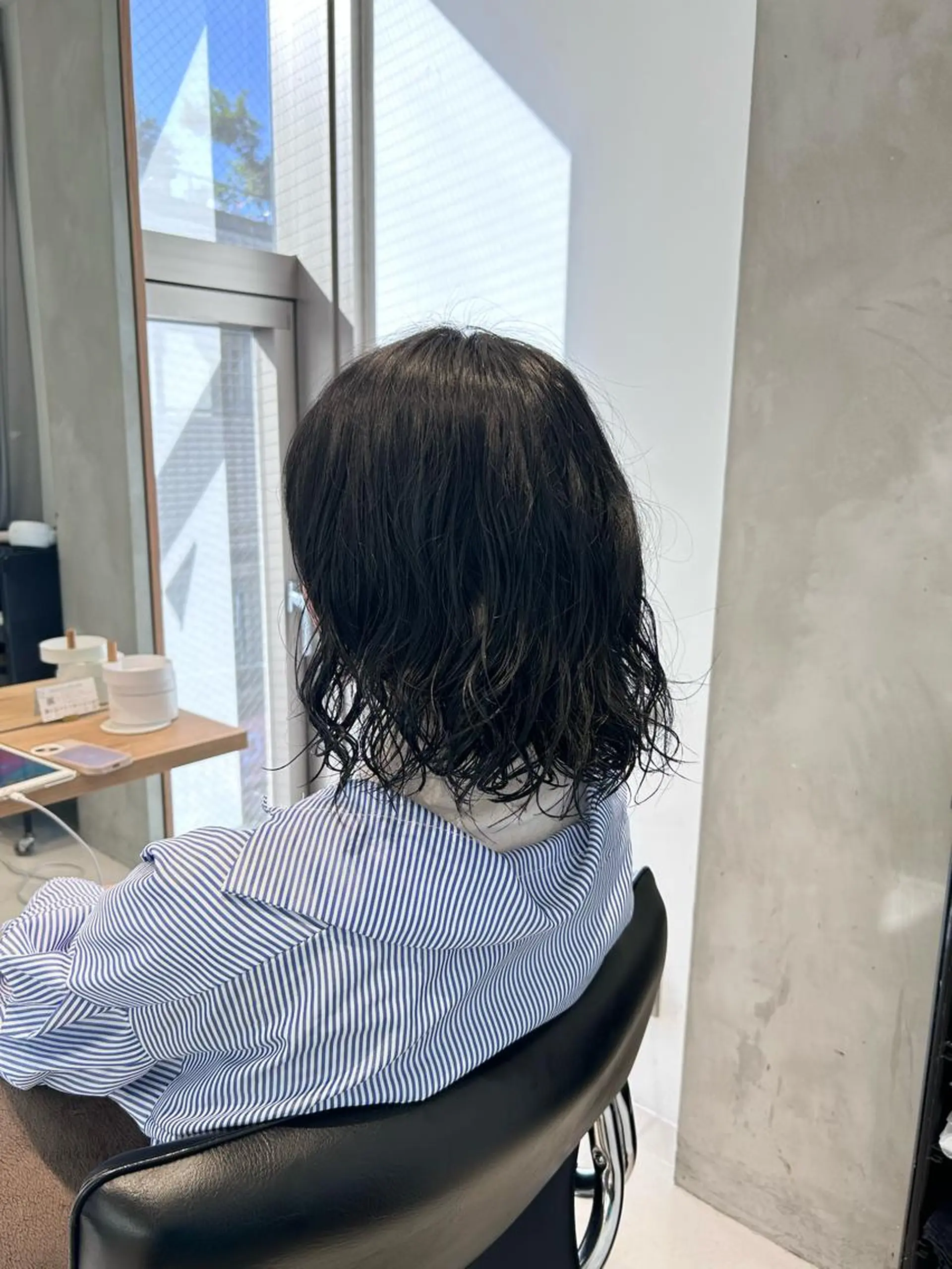 ミディアム ミディアムパーマ ボブ miko🪽地毛風/ ハイトーン/レイヤーのヘアスタイル