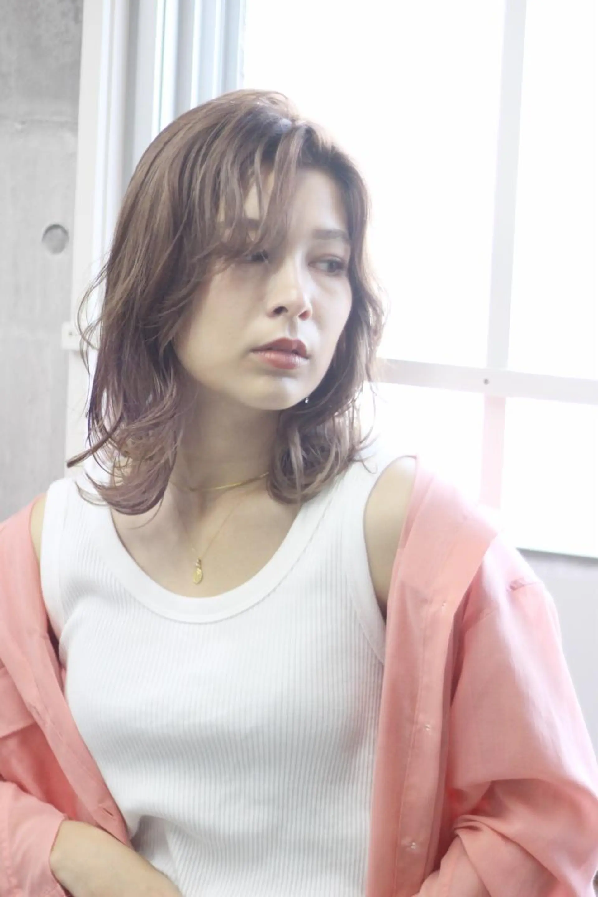 ミディアム N/デザインカラー 🌿ナギのヘアスタイル