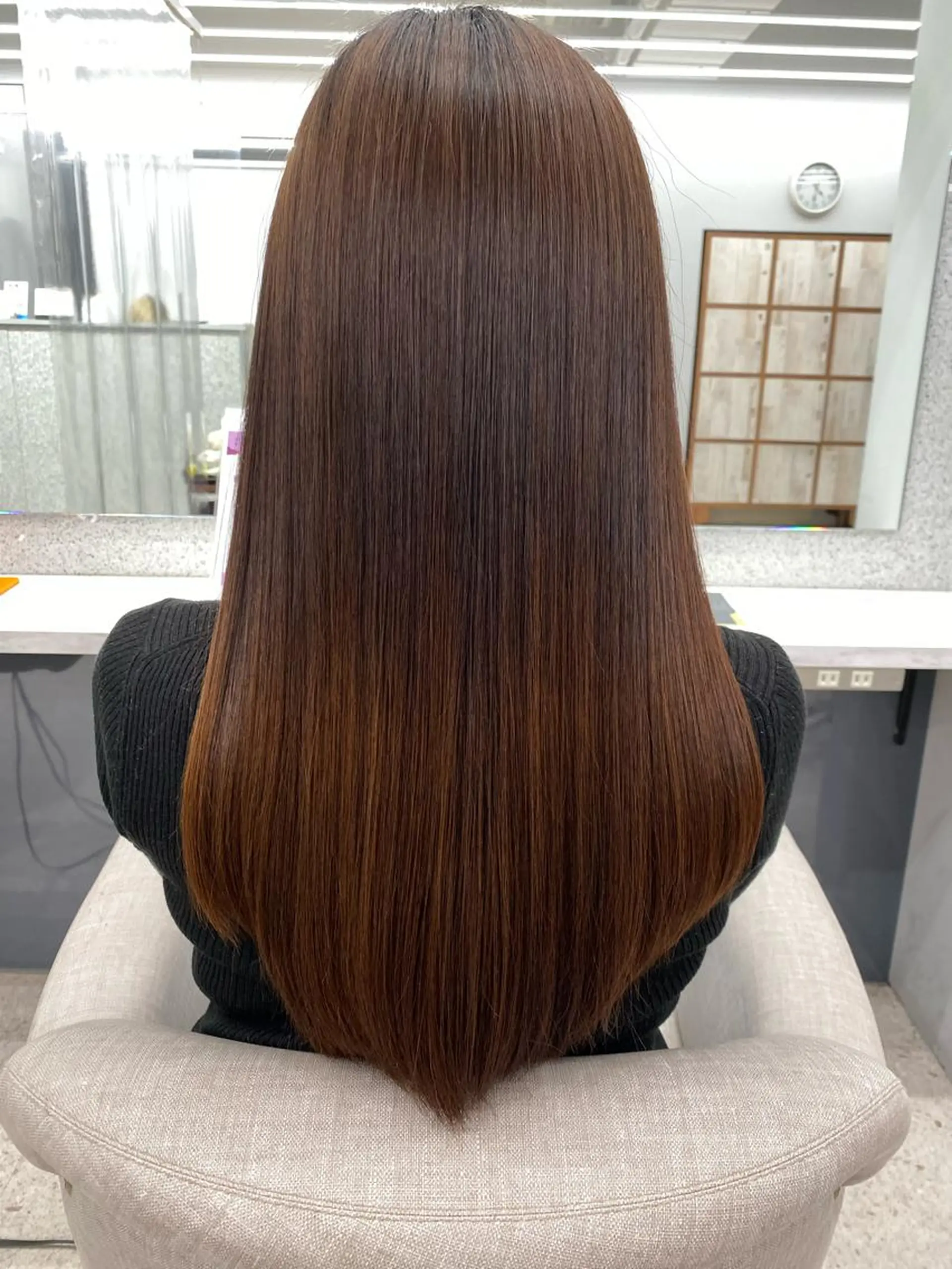 ロング ヘアセット レイヤーカット/ 髪質改善/羽柴りくのヘアスタイル