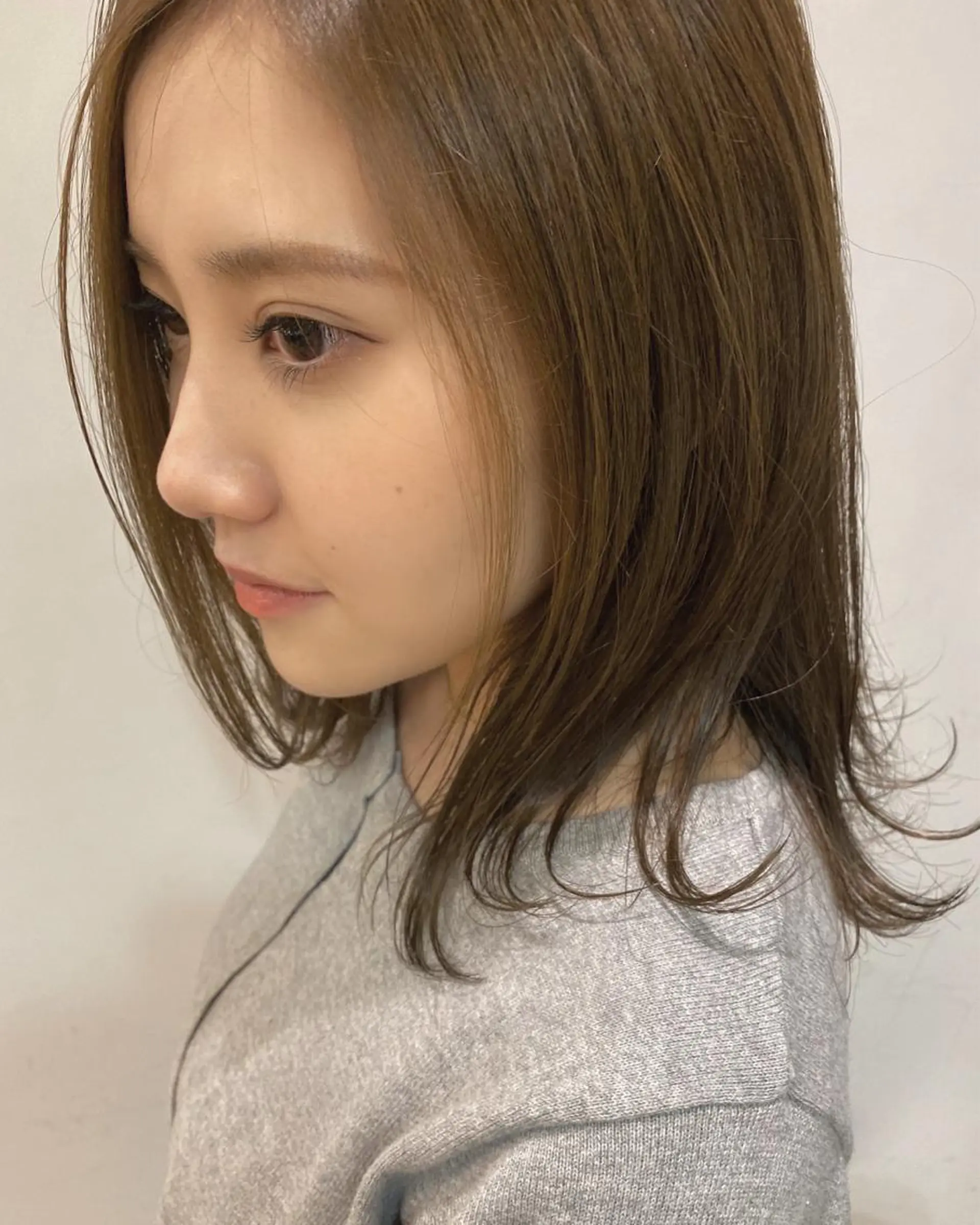 ショート カラー カット トリートメント 🌷韓国レイヤー/艶 カラー🇰🇷amiのヘアスタイル