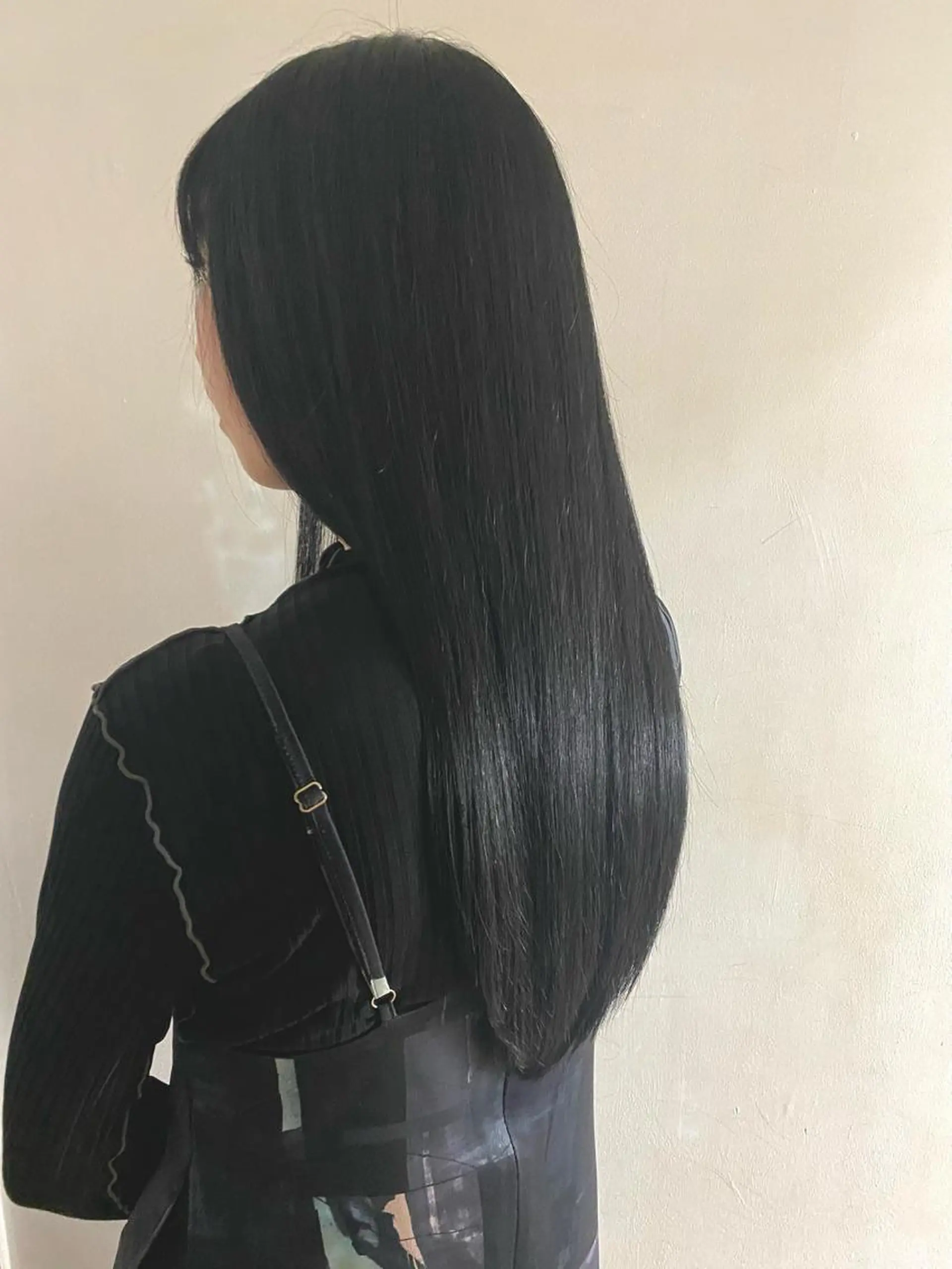 ロング 伸ばしかけ 縮毛矯正 カット トリートメント 千 田のヘアスタイル