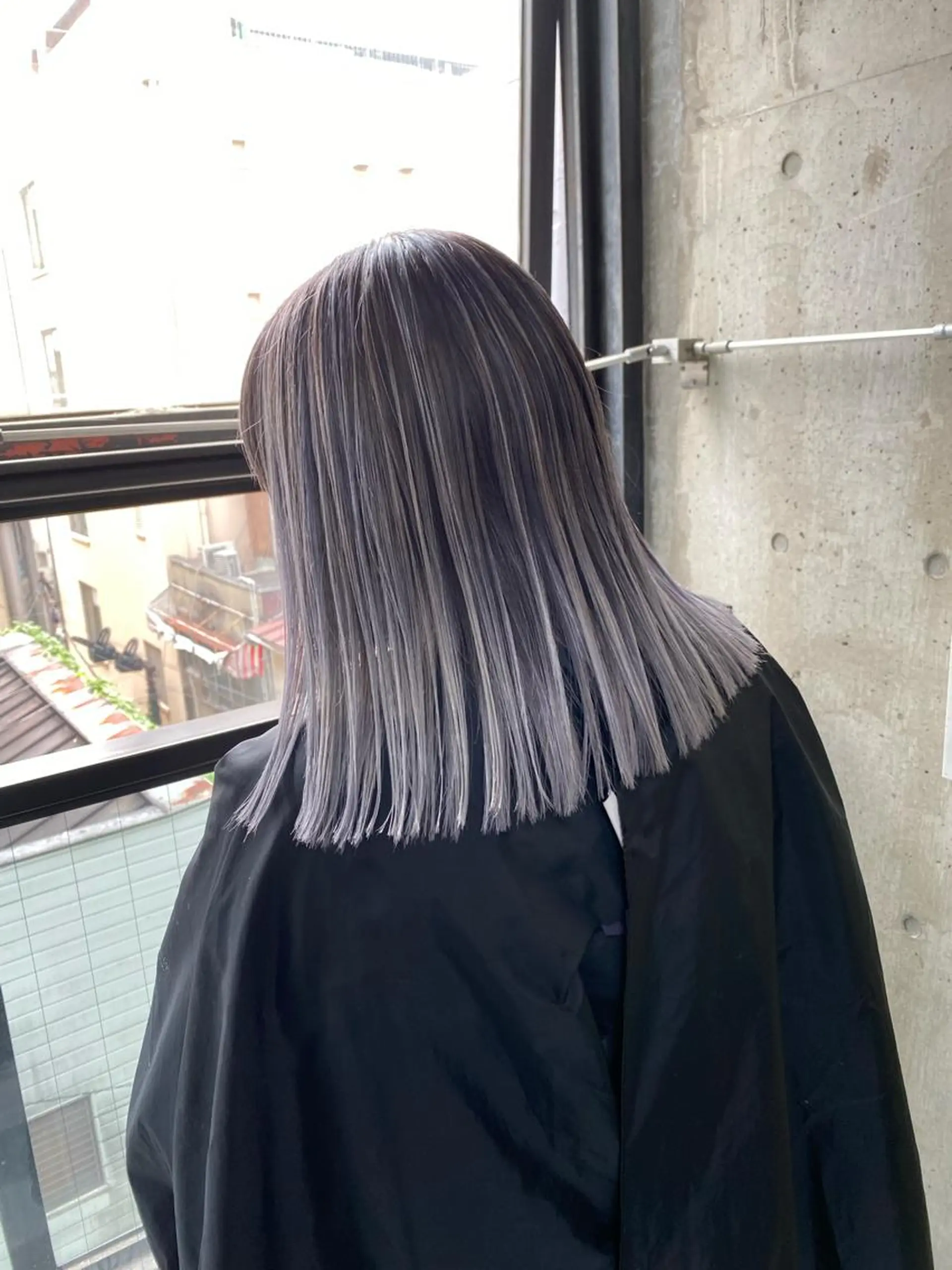 ミディアム カラー バレイヤージュ デザインカラー ハイライトカラー ハイライト レイヤーカット ヘアカラー 🌈透明感カラー ✨松田龍也🌈のヘアスタイル