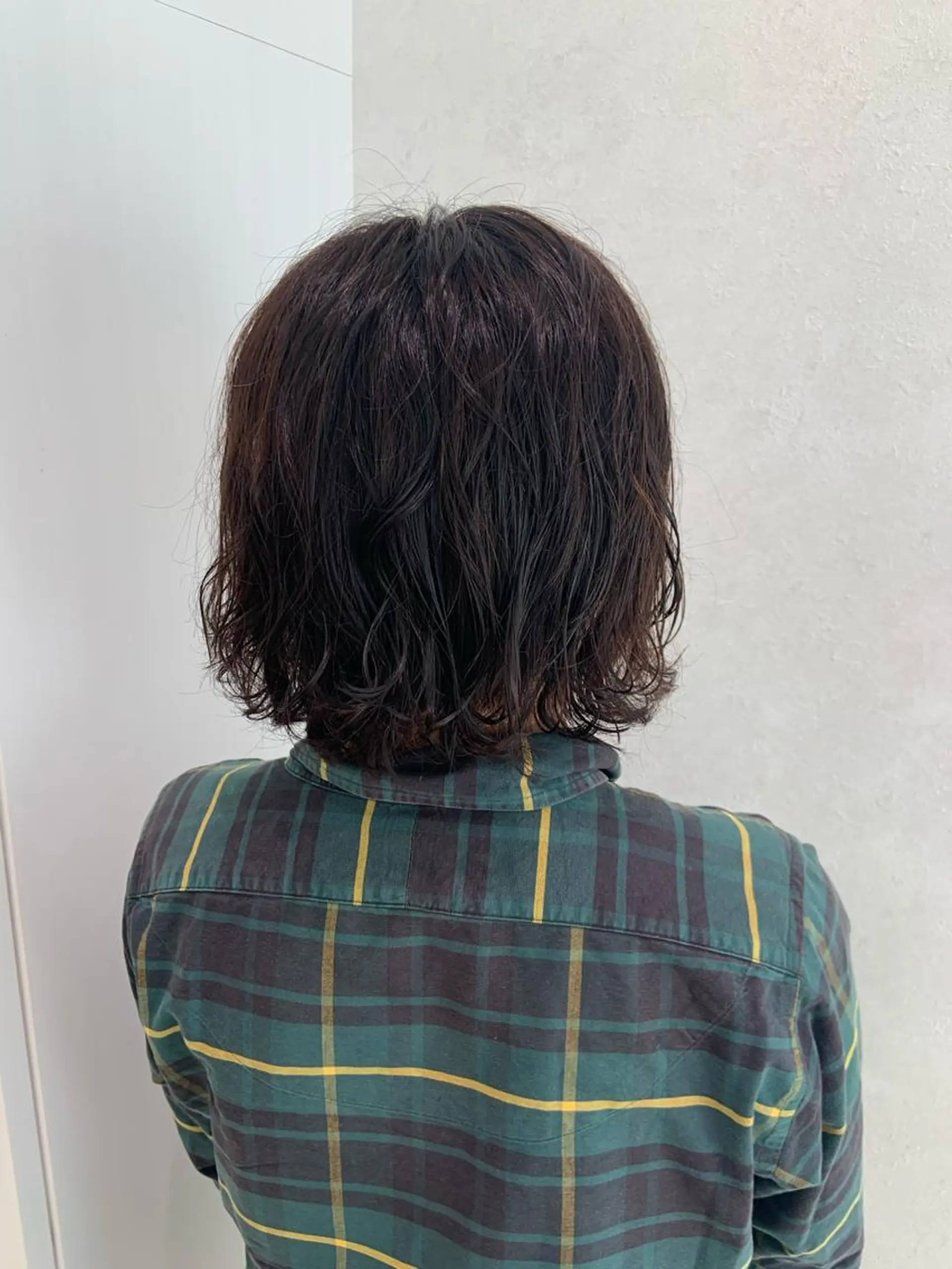 ミディアム カラー パーマ ヘアアレンジ カット トリートメント ハイトーンカラー🤍 山下 優華のヘアスタイル