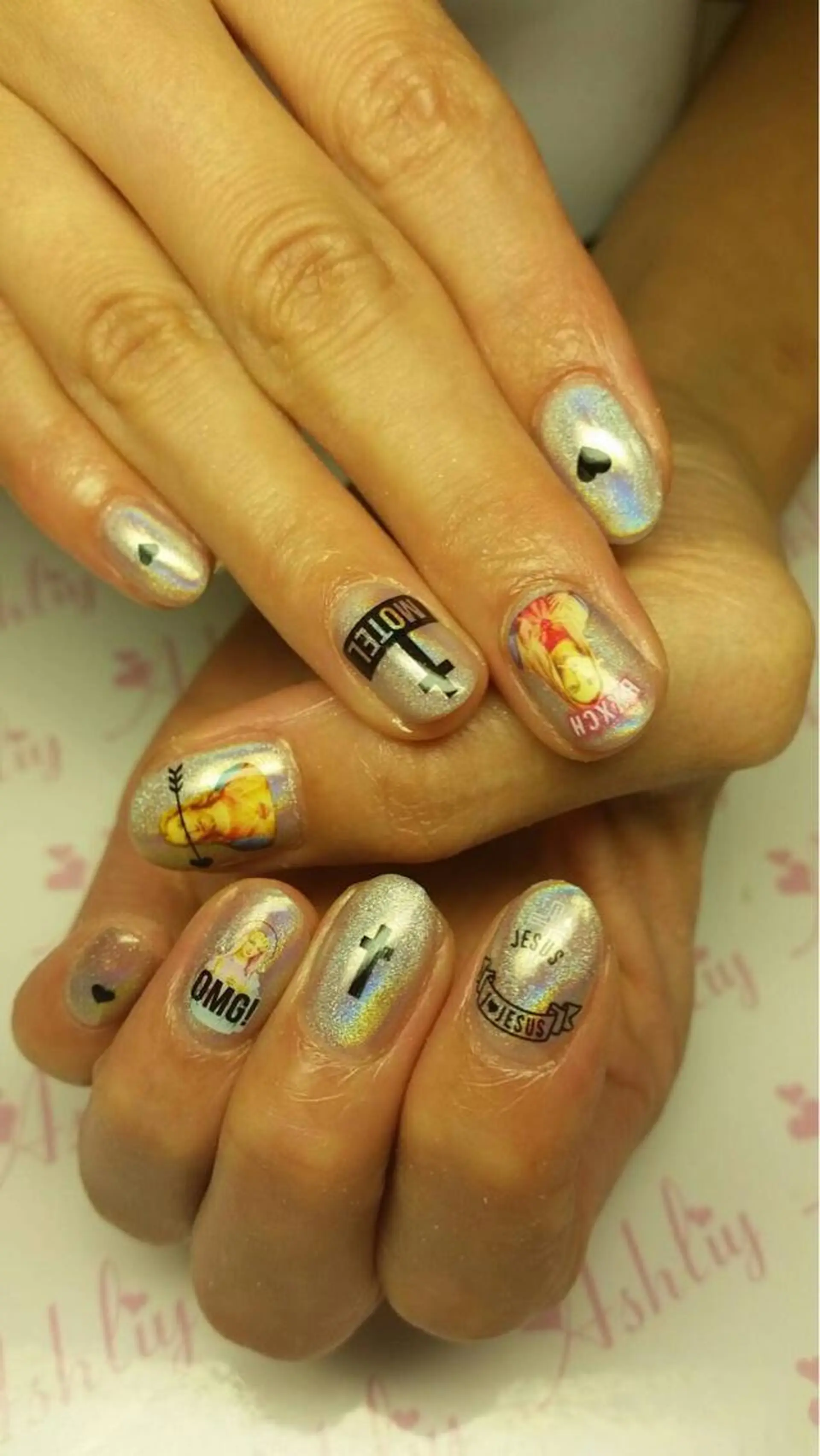 ネイル クリアネイル ワンカラーネイル ショートネイル Ashliy大宮♡ アシュリーのネイルデザイン