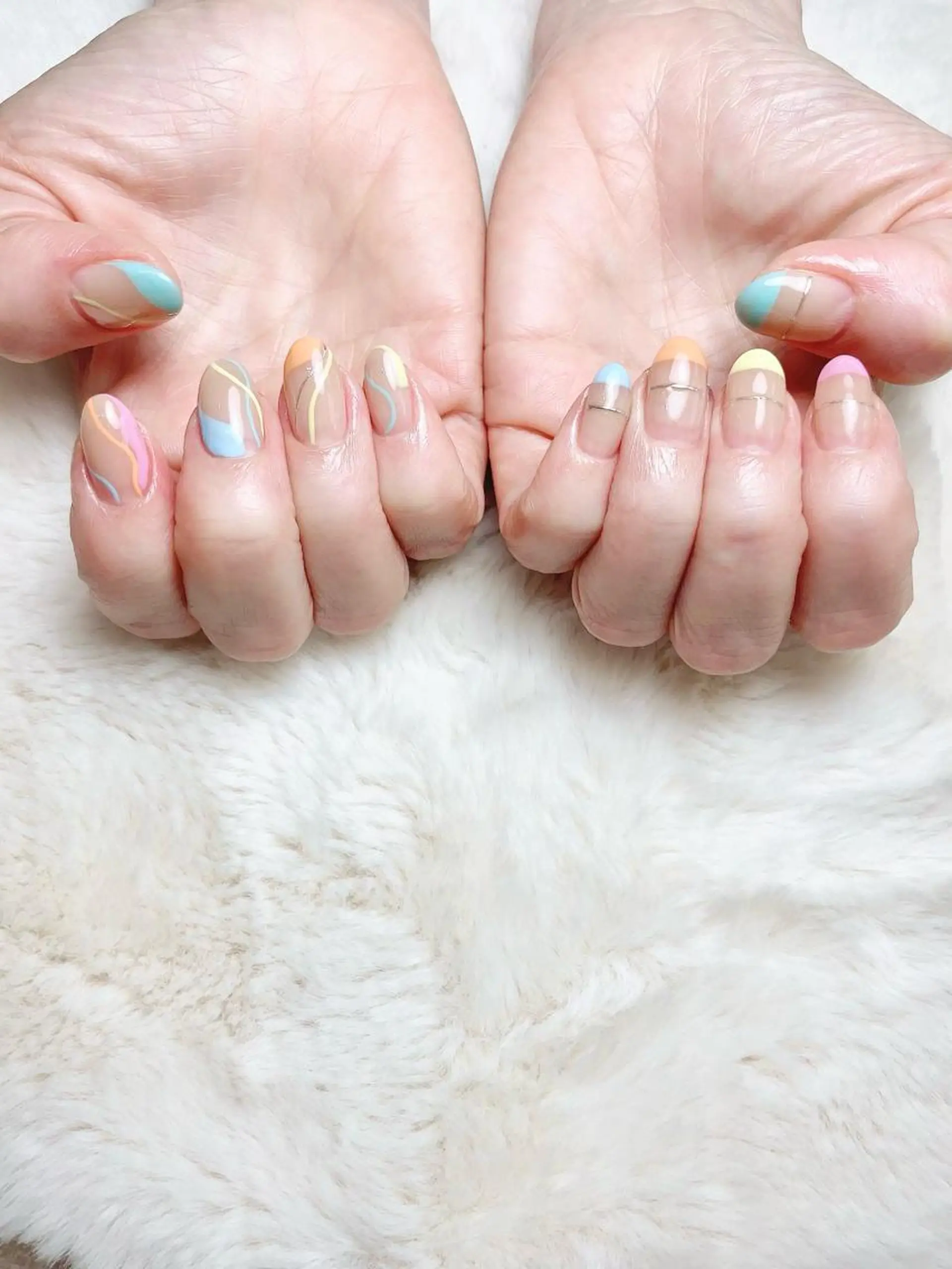 ネイル ハンドネイル 岩山 直子のネイルデザイン