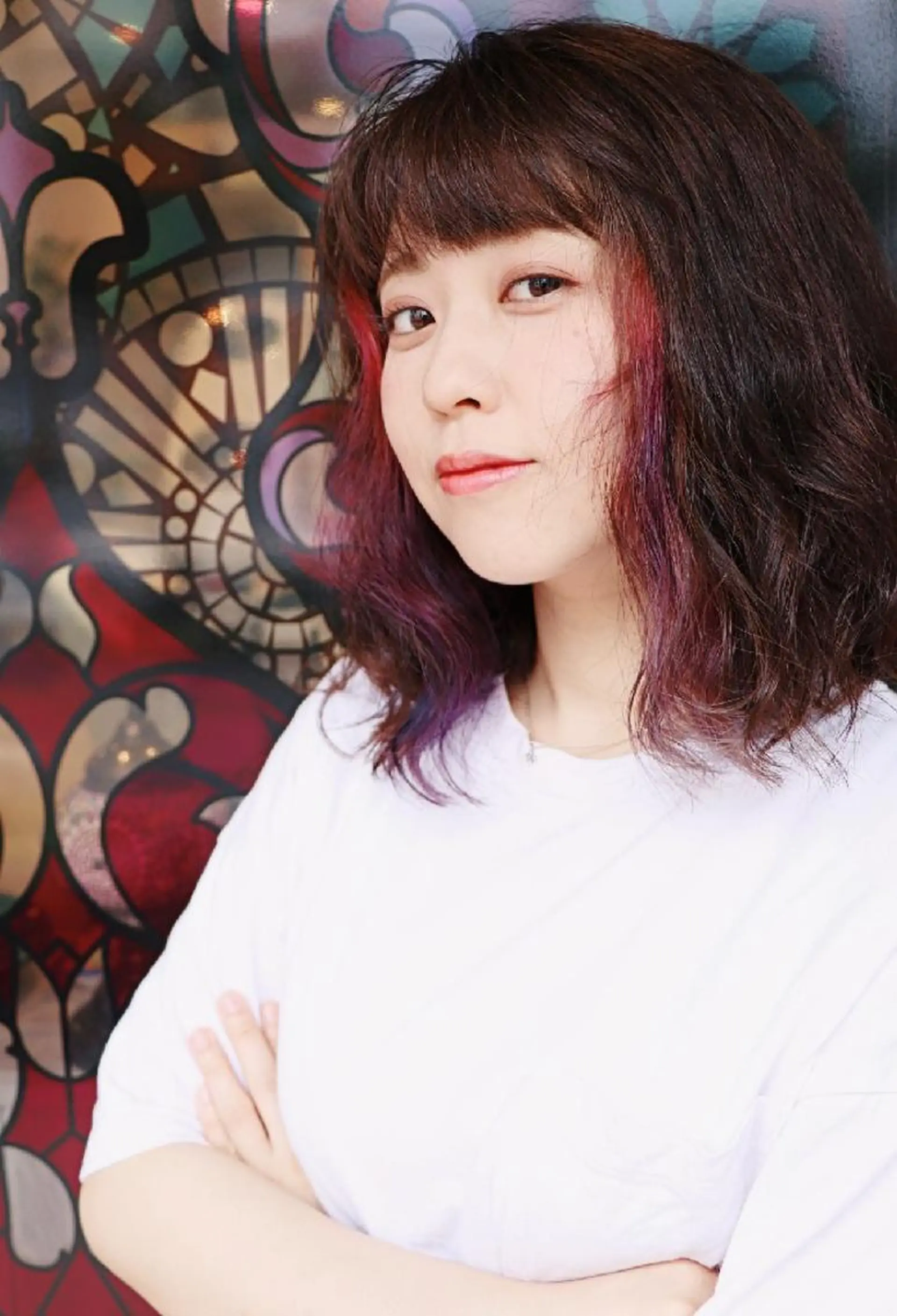 ミディアム カット パーマ トリートメント 徳永 博志のヘアスタイル