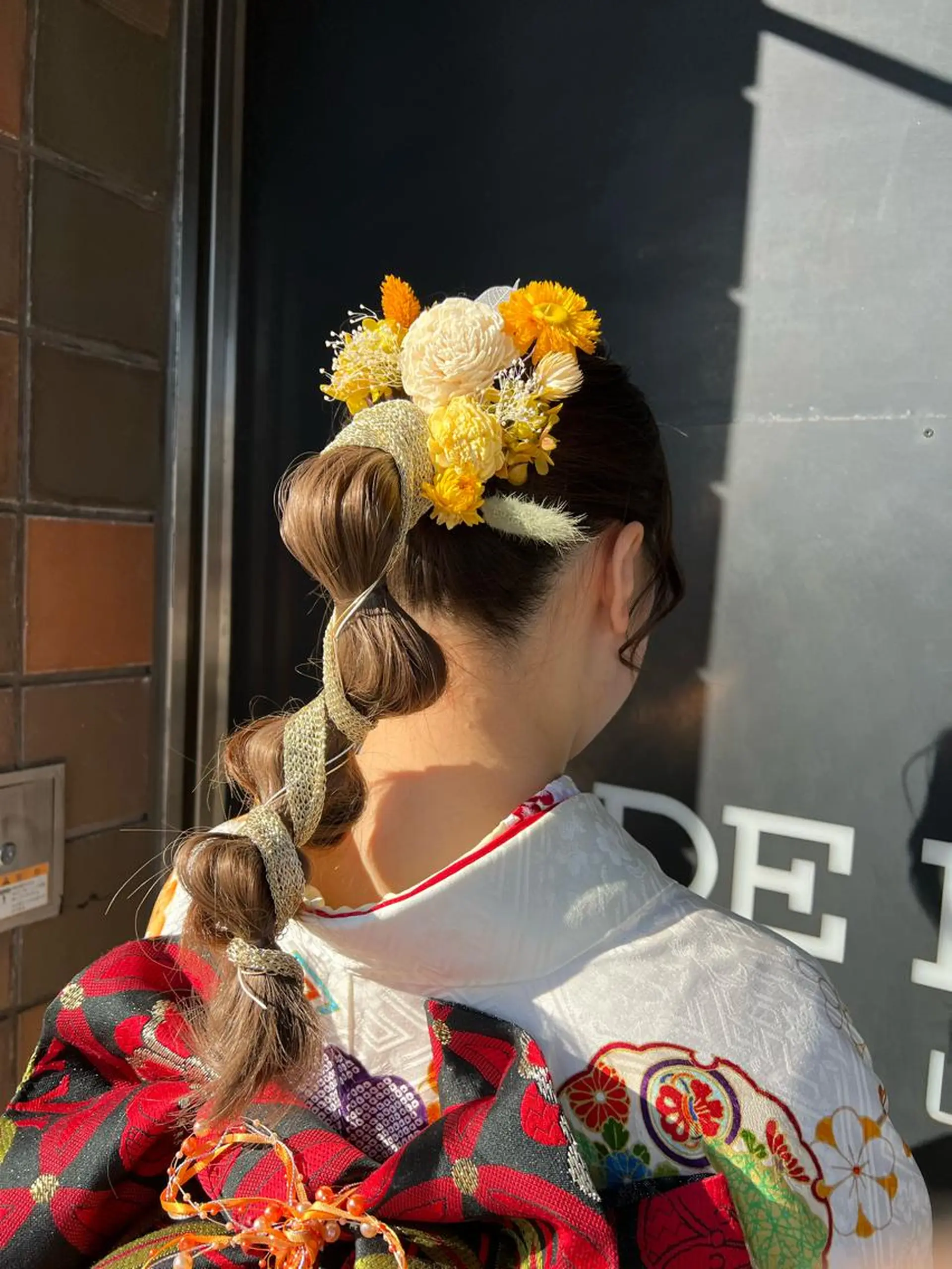 ヘアアレンジ 🍒serika 暖色カラー 🍒のヘアスタイル