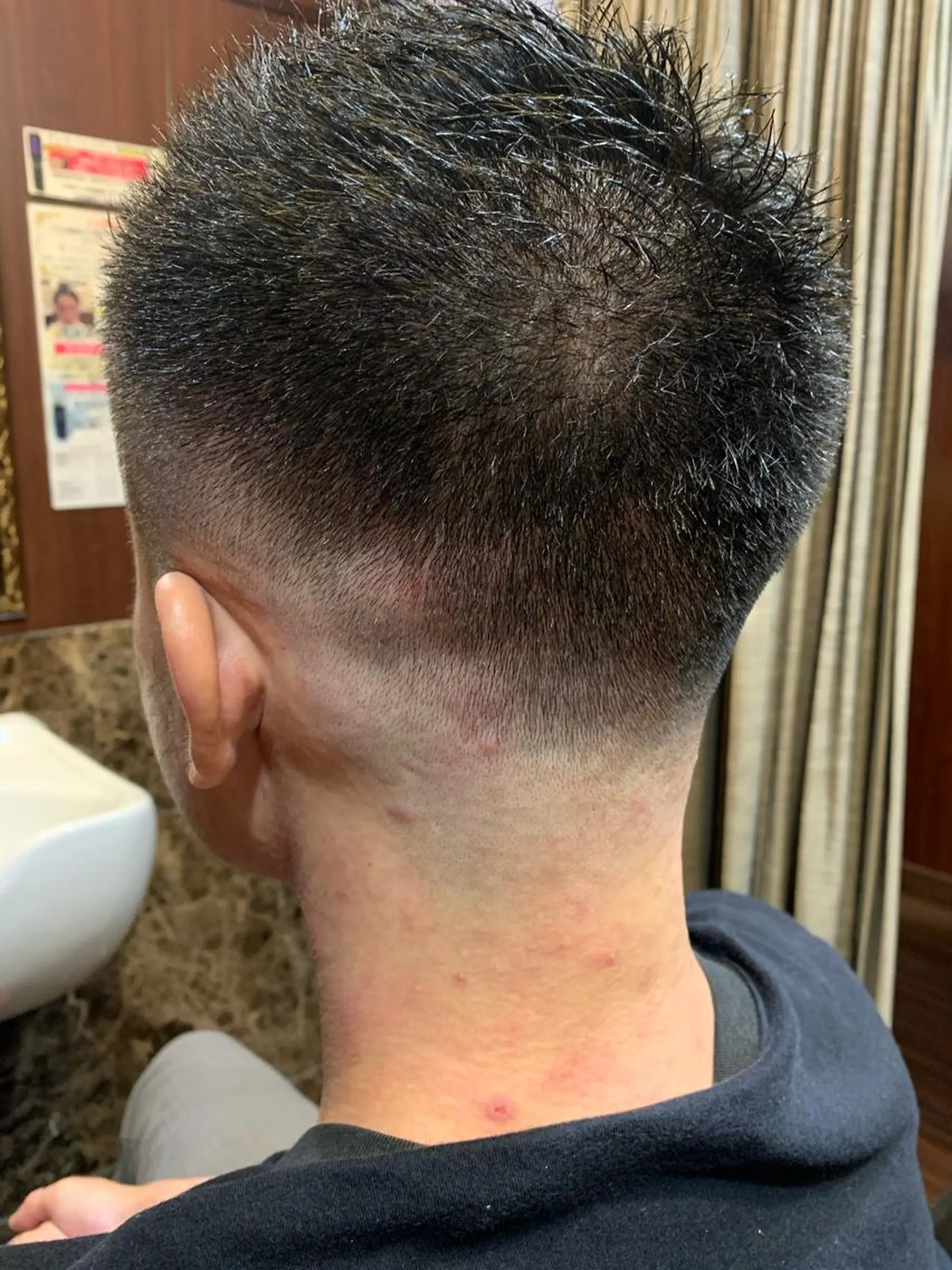 ショート メンズ 羽木 隆徒のヘアスタイル
