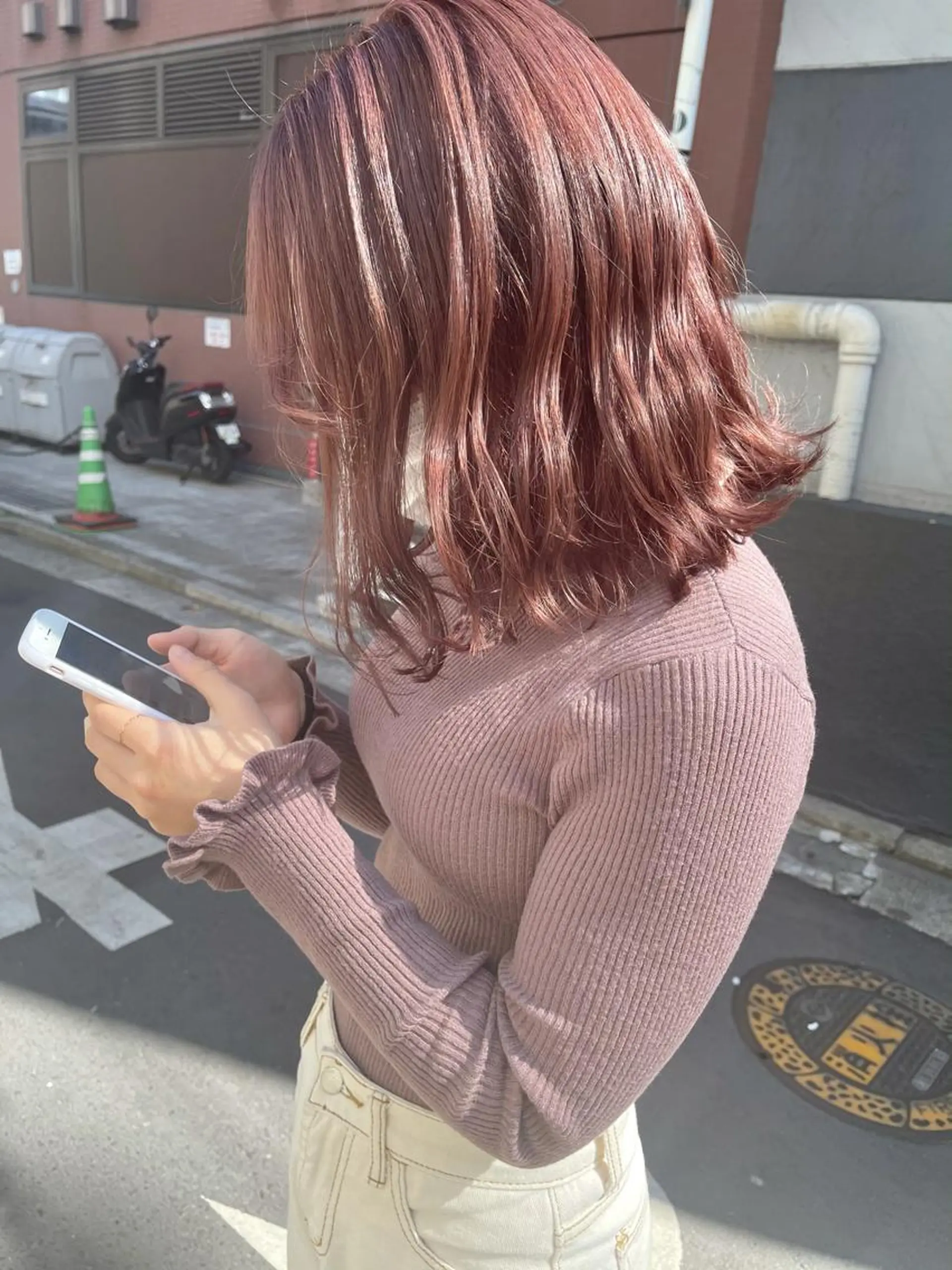 ショート カラー ヘアカラー 店長 小池アキトのヘアスタイル