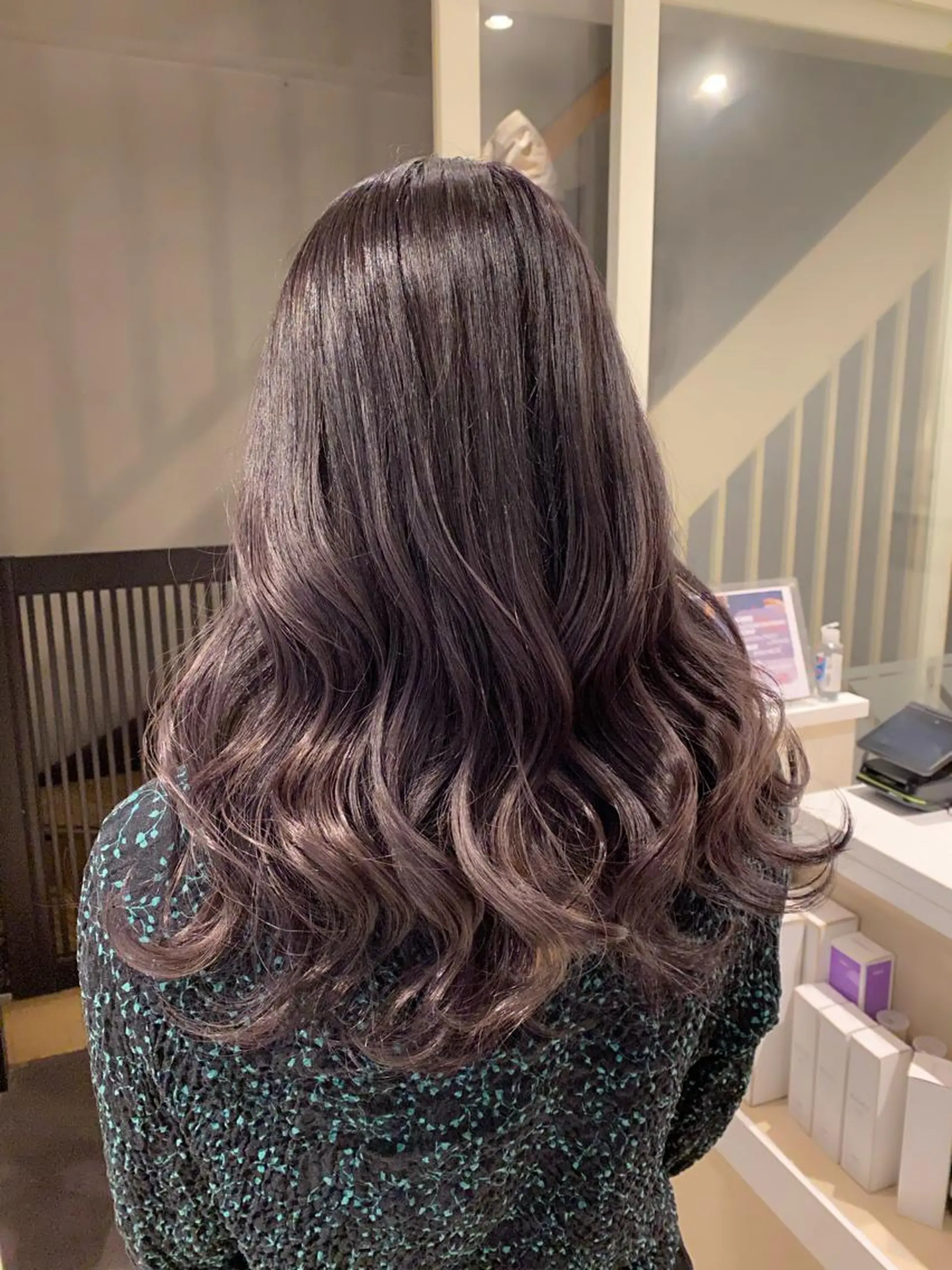 ロング 🌈評価No.1🌈 艶髪カラー❌エクステのヘアスタイル