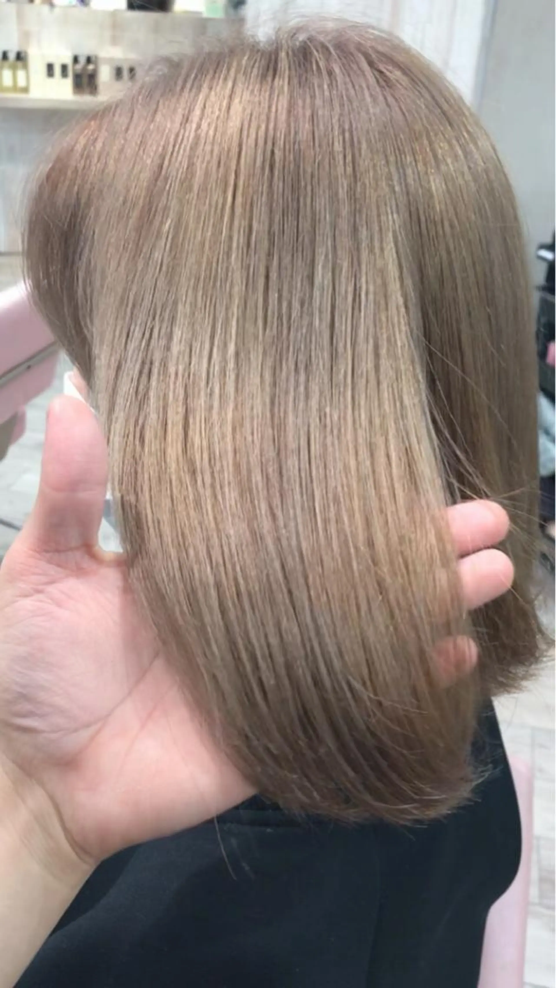 ミディアム カラー 高島大登/顔周り /レイヤーカットのヘアスタイル