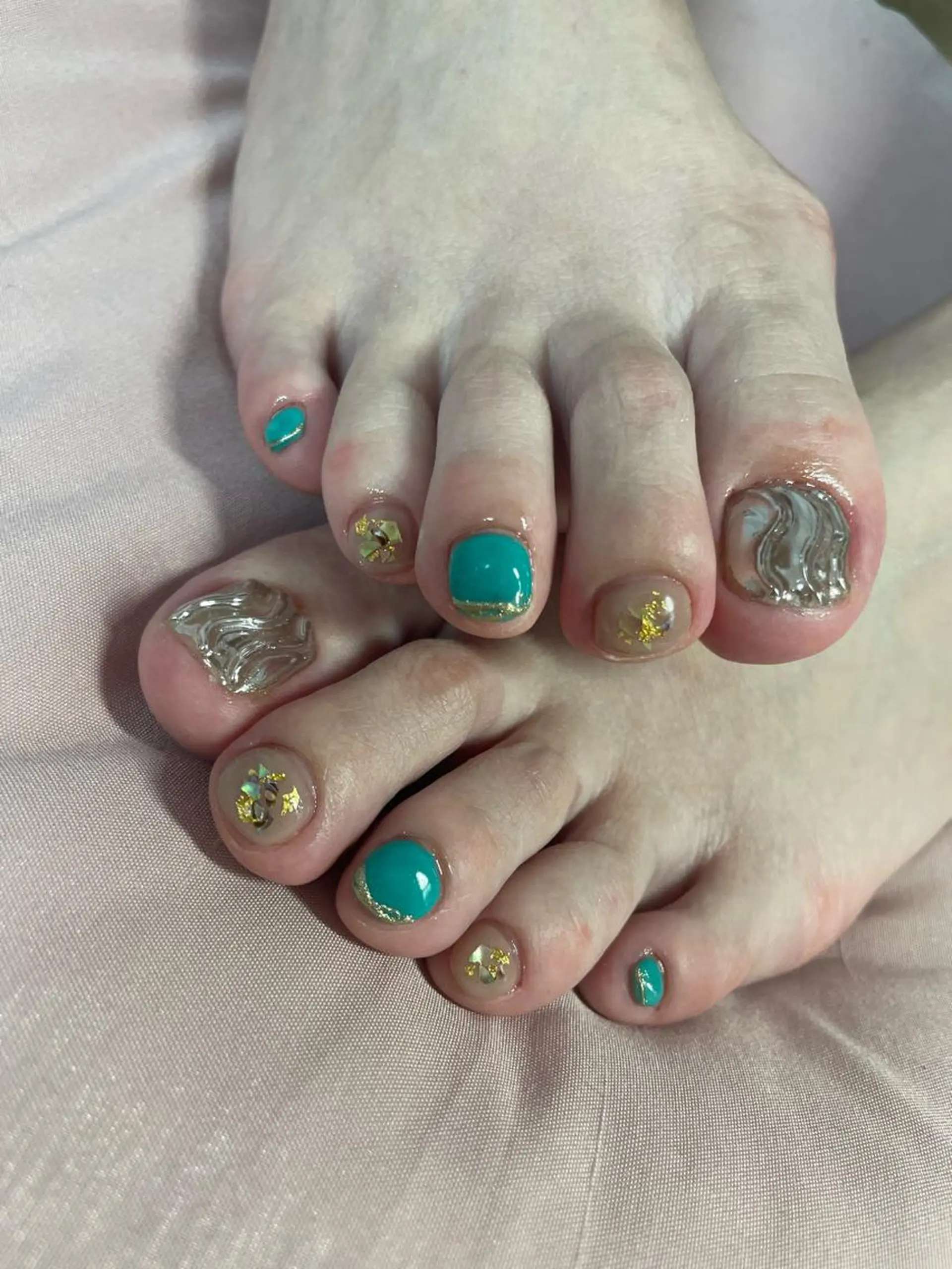 ネイル ハンドネイル フットネイル nailsalon momoのネイルデザイン