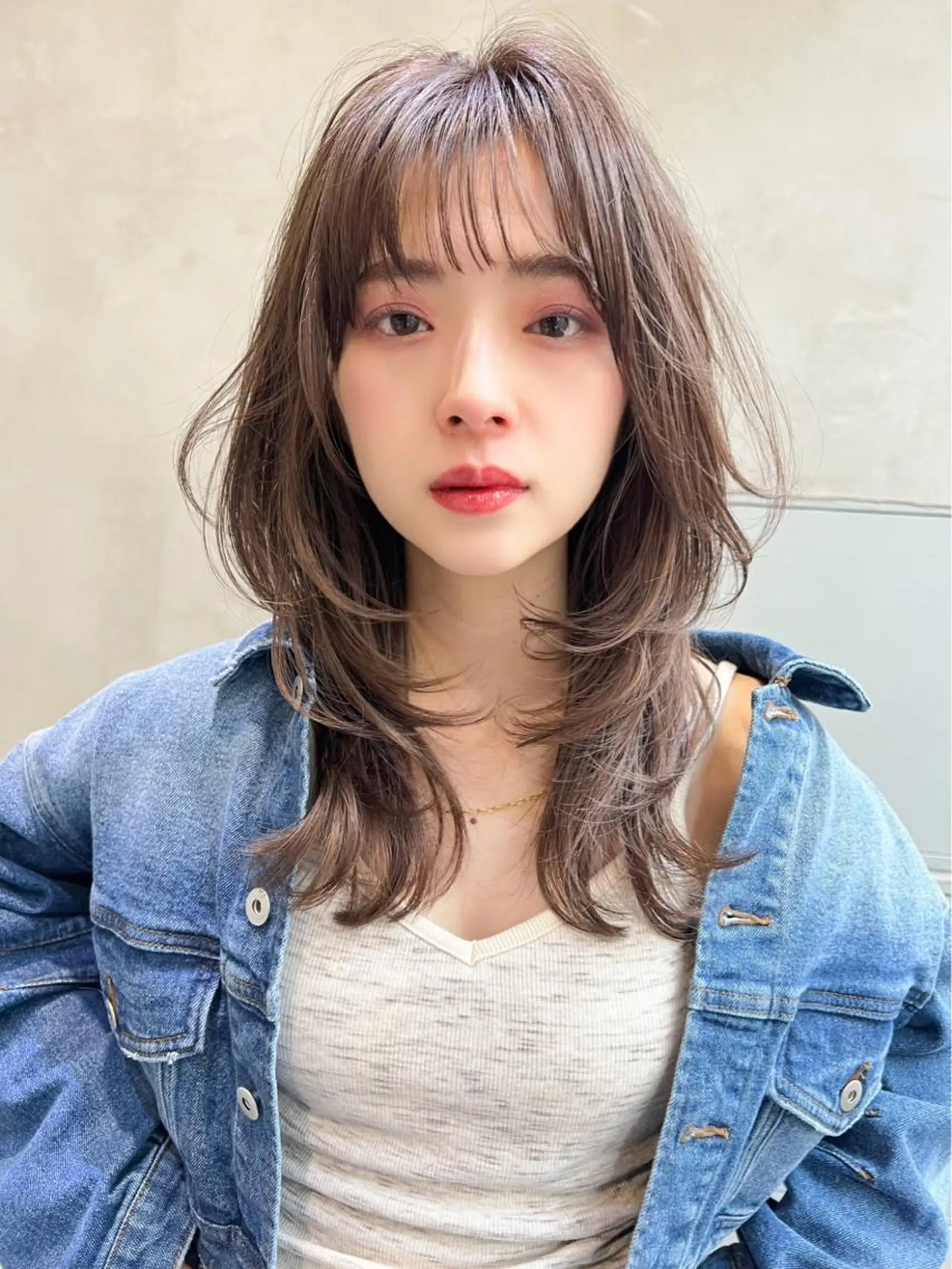 セミロング カラー パーマ ヘアアレンジ メンズ キッズ ネイル マツエク・マツパ アイブロウ 丁寧なカウンセリング 🌿Chiemi🌿のヘアスタイル