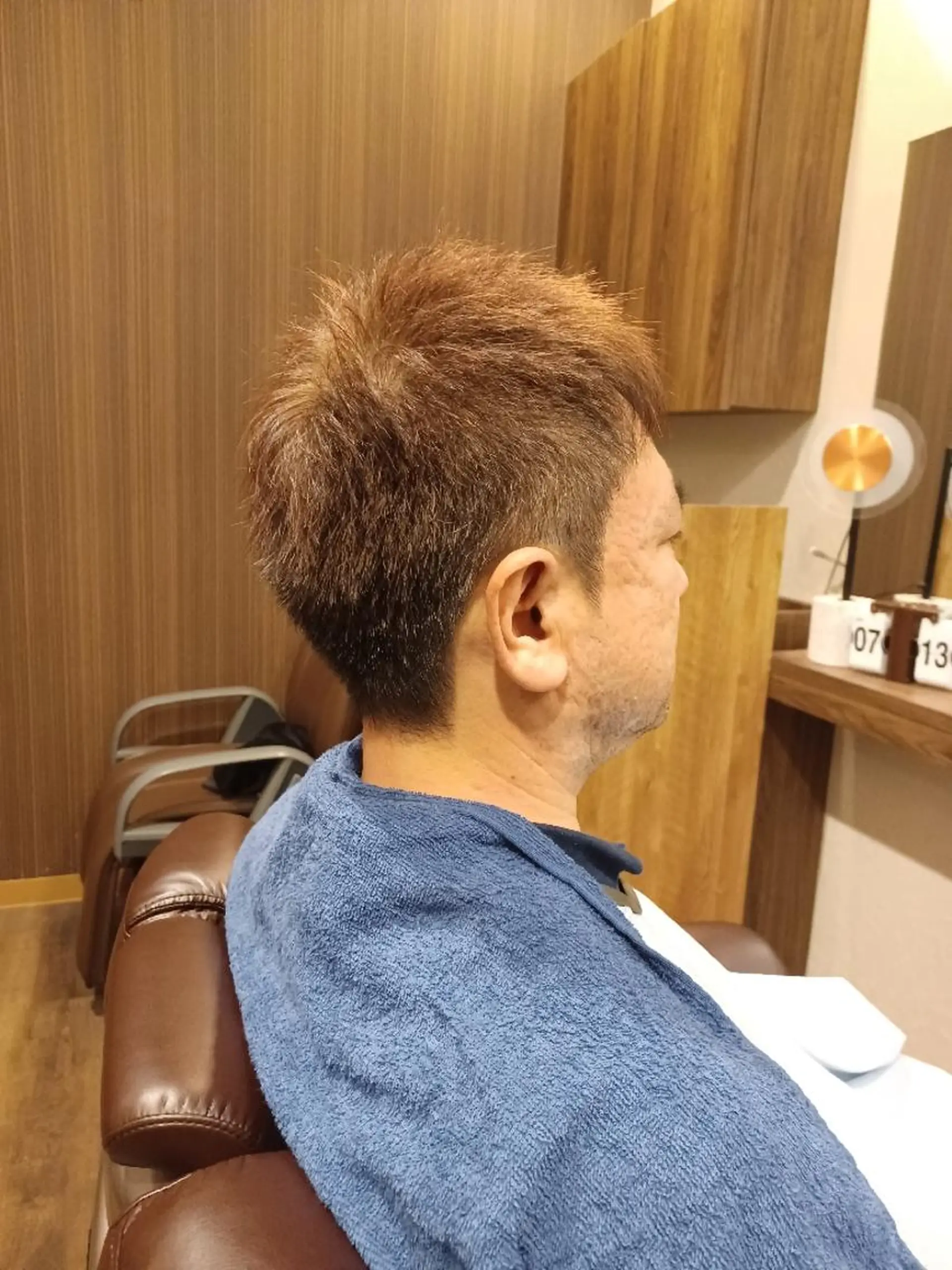メンズ ショート BARBERSTAG 上拂恭平のヘアスタイル