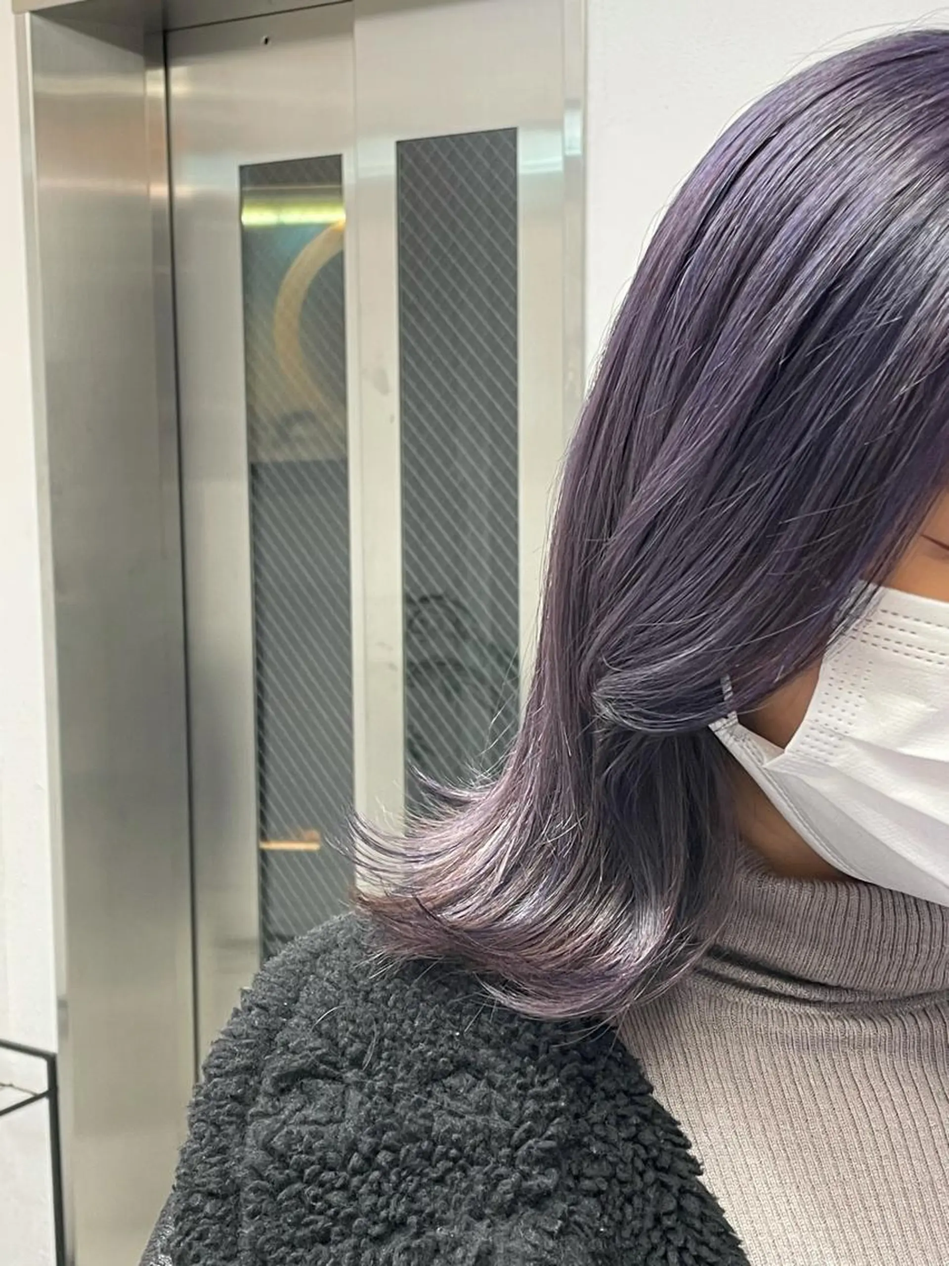 セミロング カラー ヘアアレンジ ヘアカラー トリートメント 韓国/ハイトーン/ ボブ🎀MIKU🎀のヘアスタイル