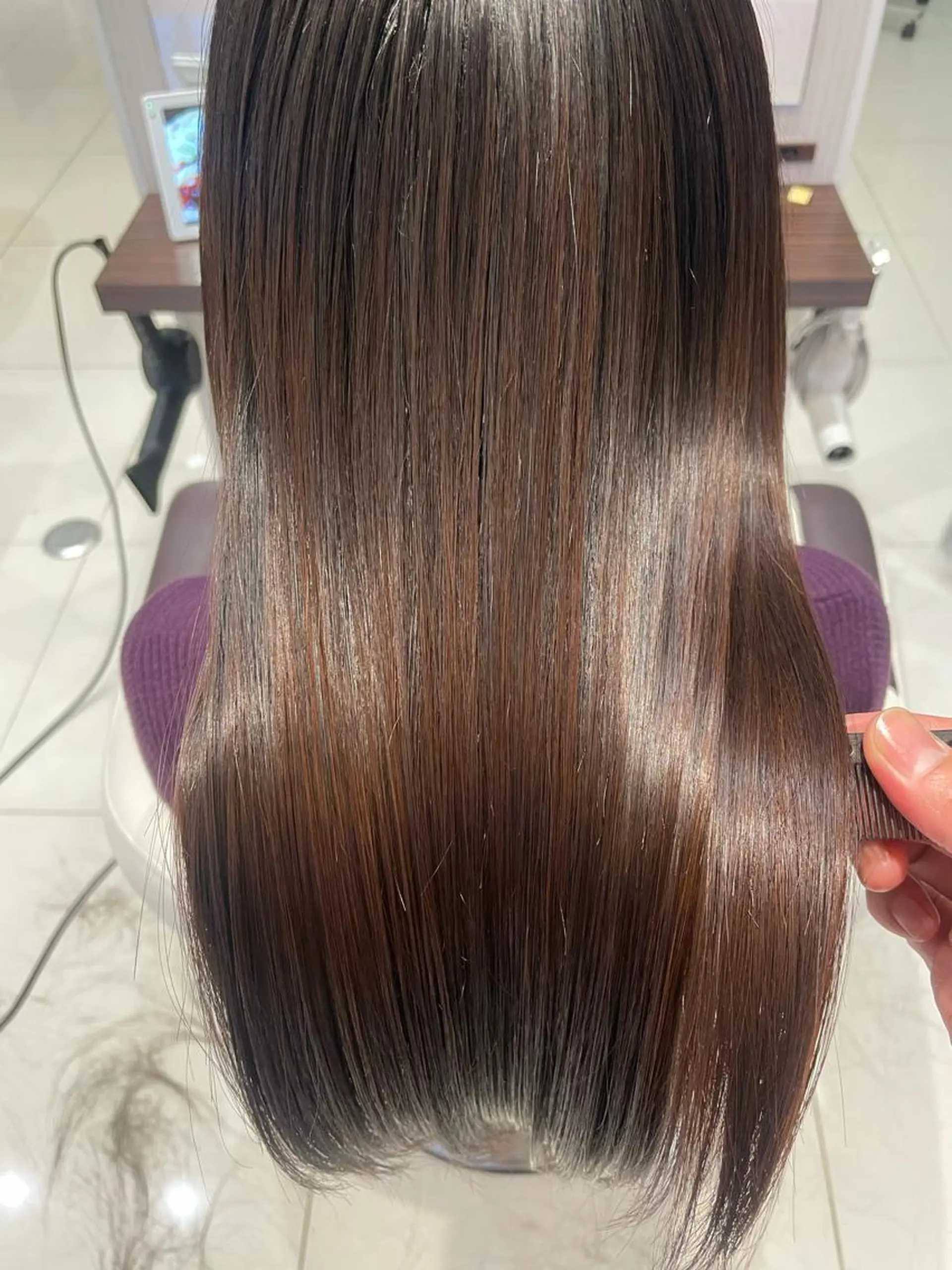 ロング 吉田伸治/縮毛矯正◎ 曲がる縮毛矯正◎高岡のヘアスタイル