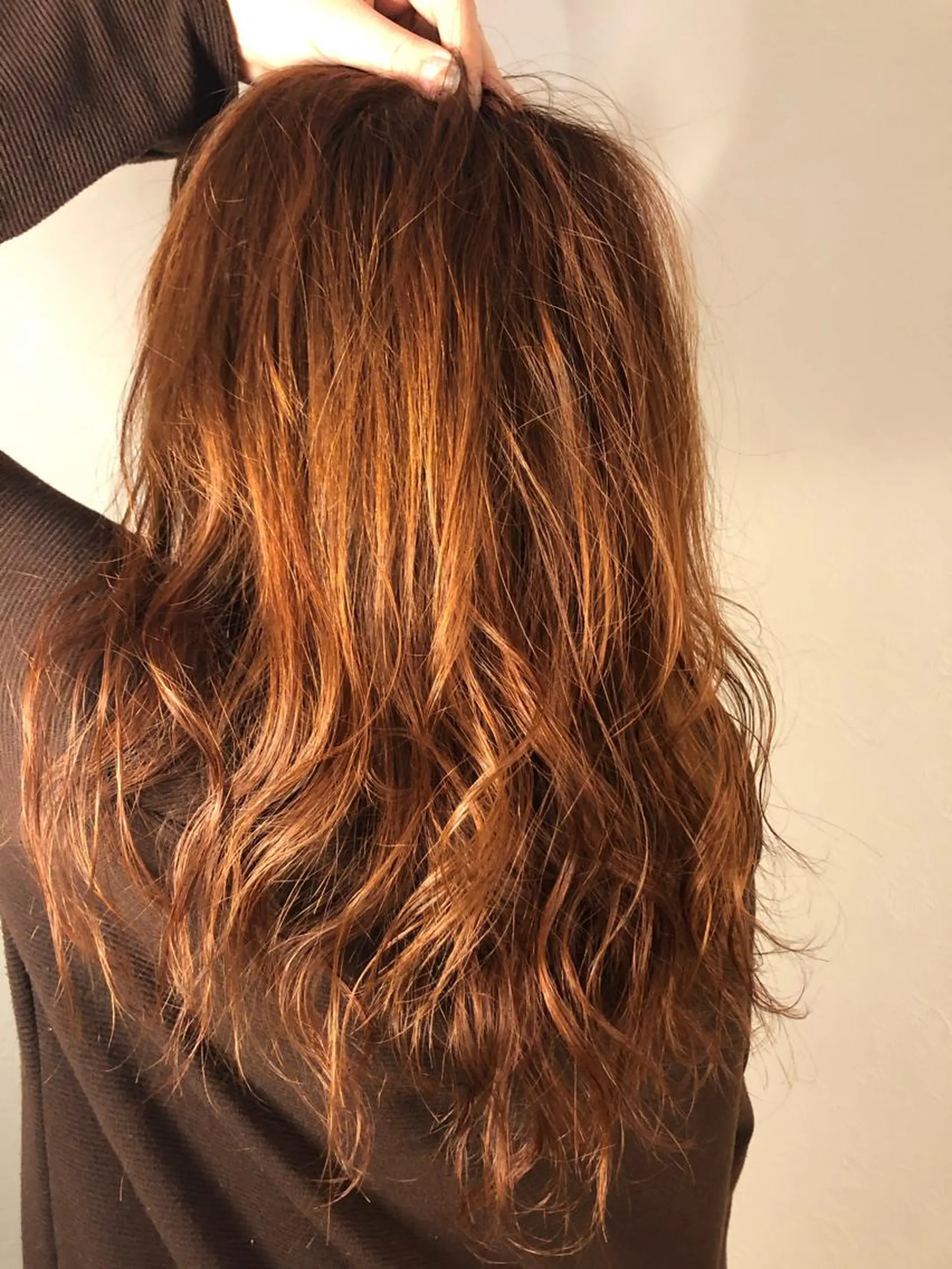 セミロング カラー m ā l o. マァロのヘアスタイル