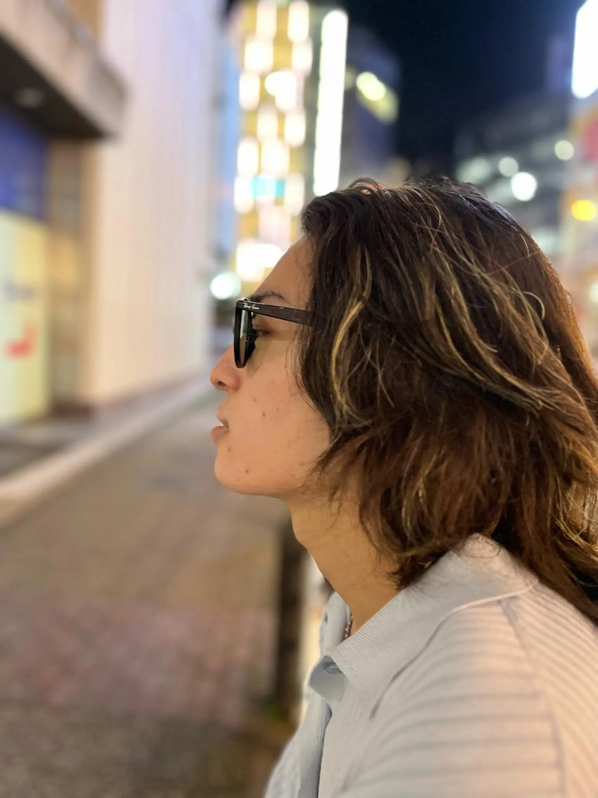 セミロング カラー メンズ メンズハイライト ハイライトカラー ハイライト 池袋/似合わせ/縮毛 髪質改善【ugen】のヘアスタイル