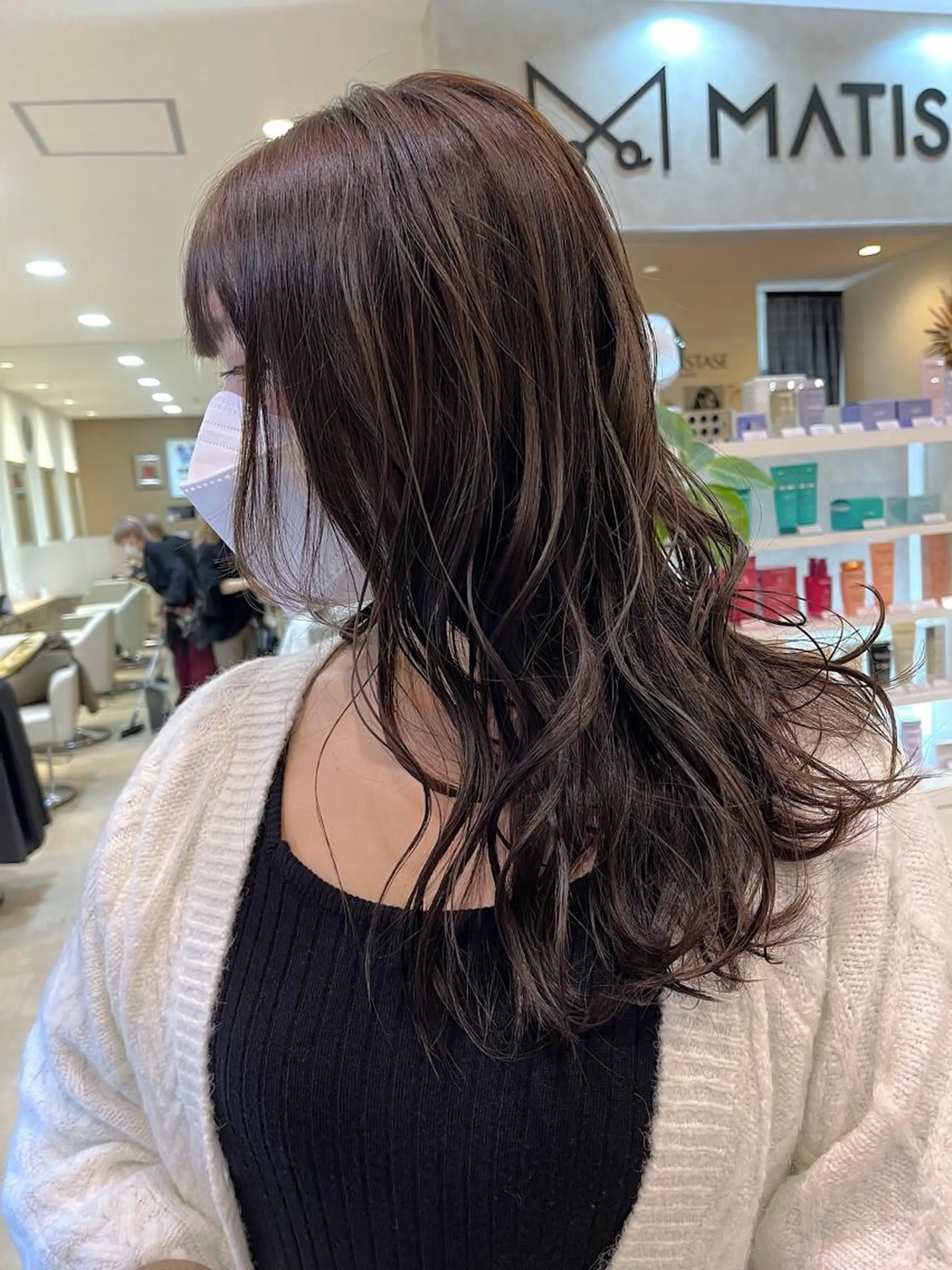 ロング 💎髪質改善/縮毛 矯正💎メンズパーマのヘアスタイル